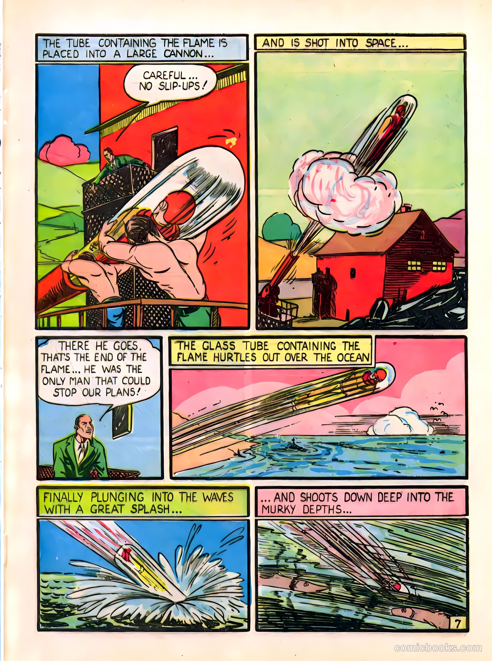 The Flame #1 (1940) — page 9 of 68