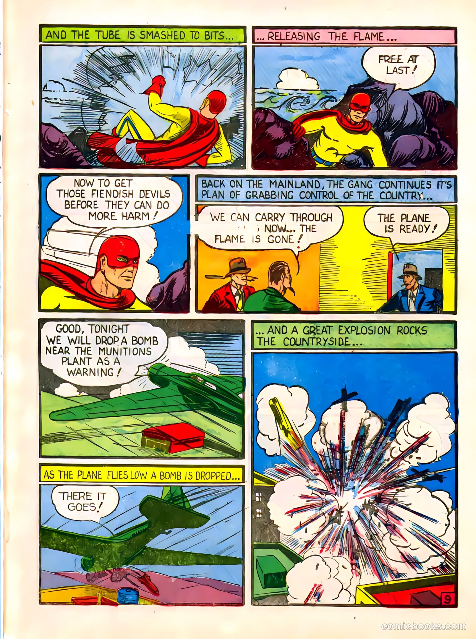 The Flame #1 (1940) — page 11 of 68
