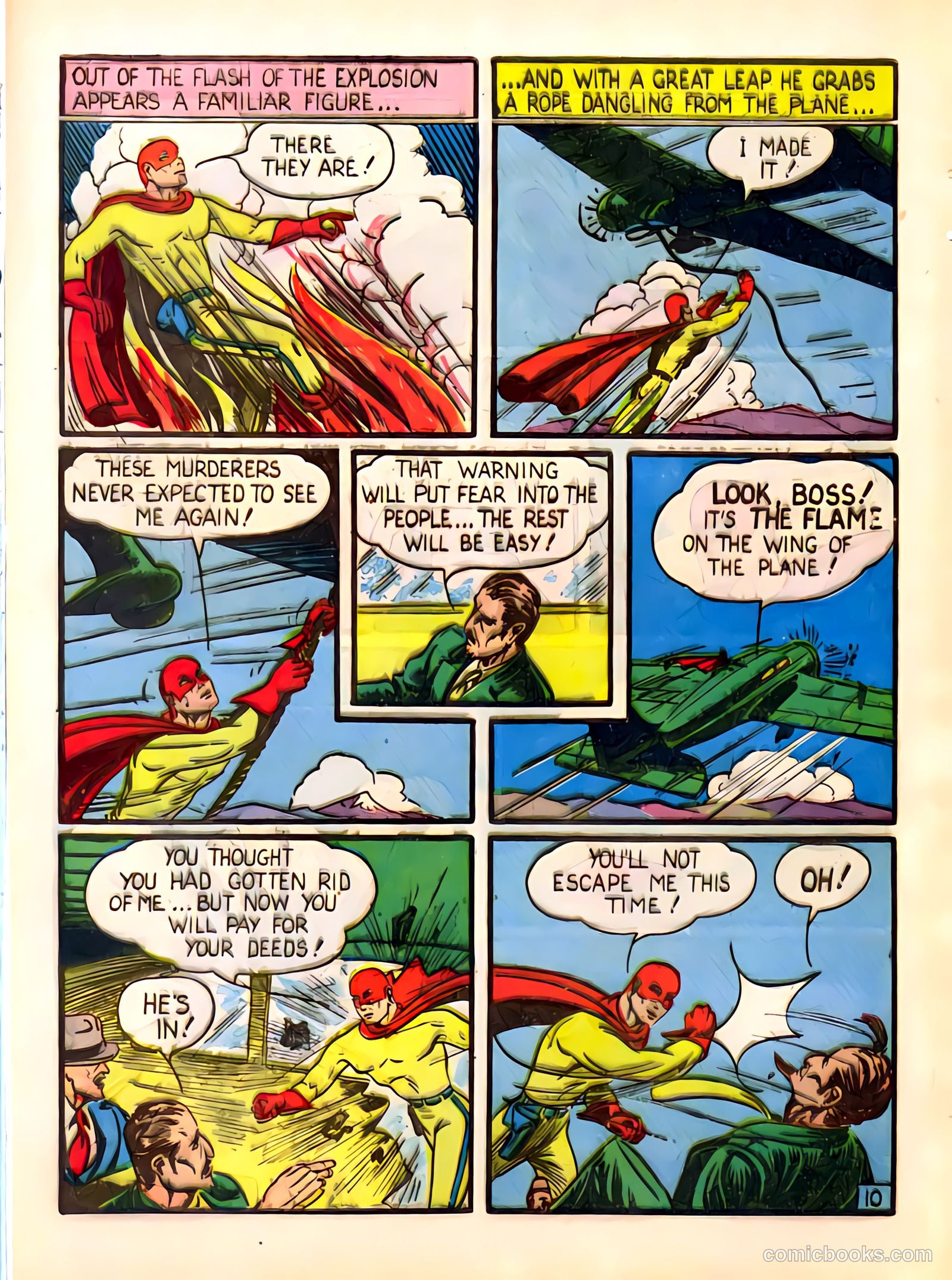 The Flame #1 (1940) — page 12 of 68