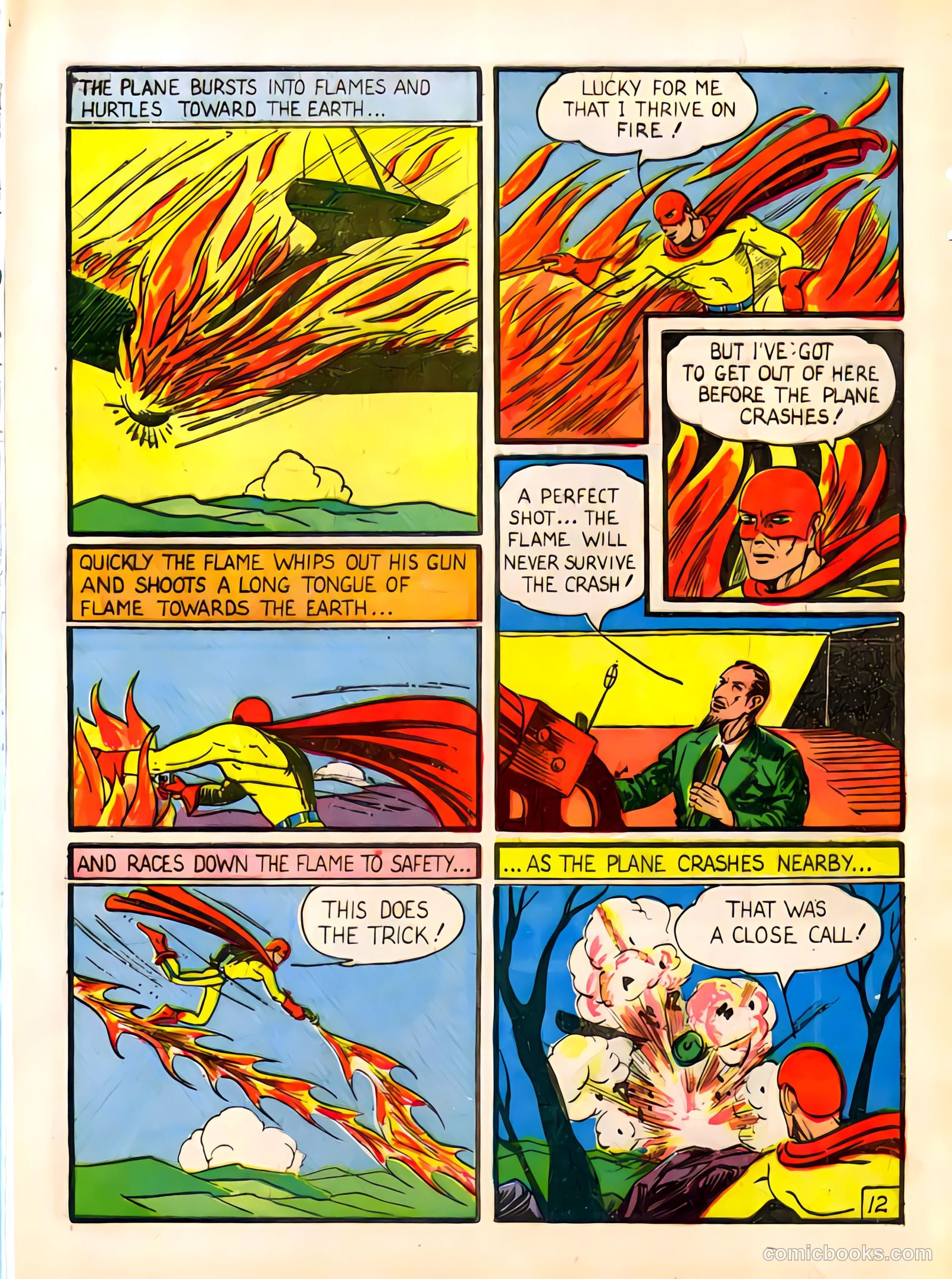 The Flame #1 (1940) — page 14 of 68