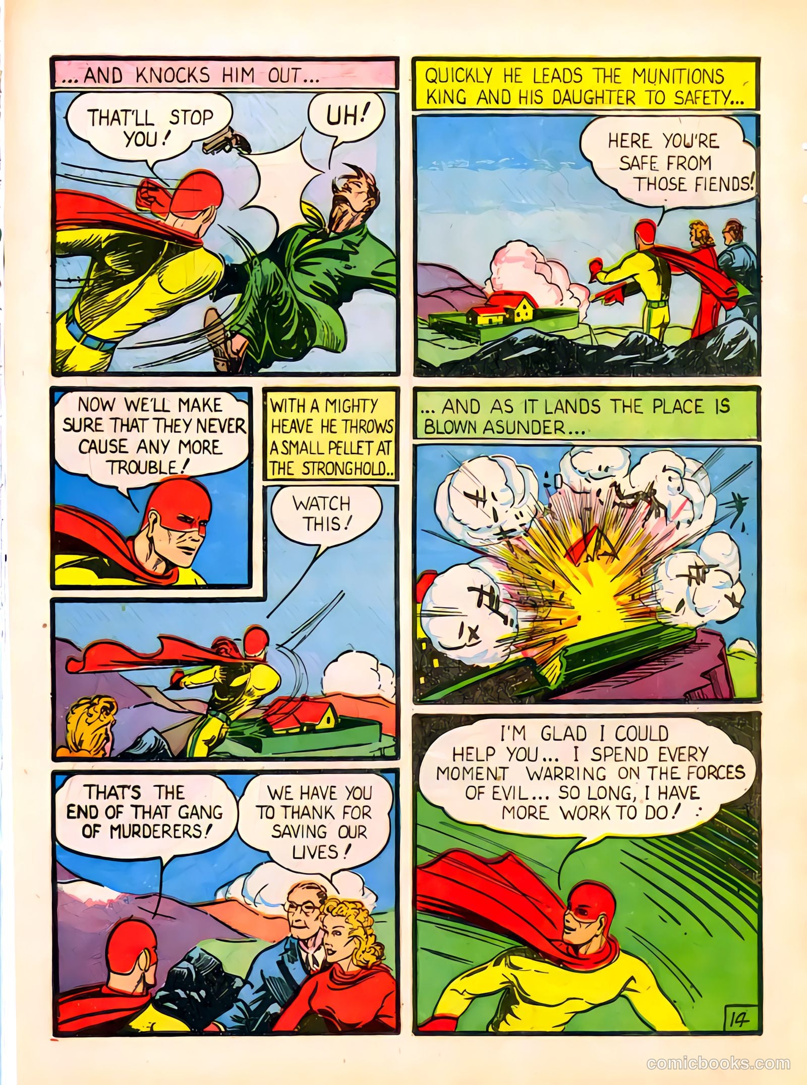 The Flame #1 (1940) — page 16 of 68