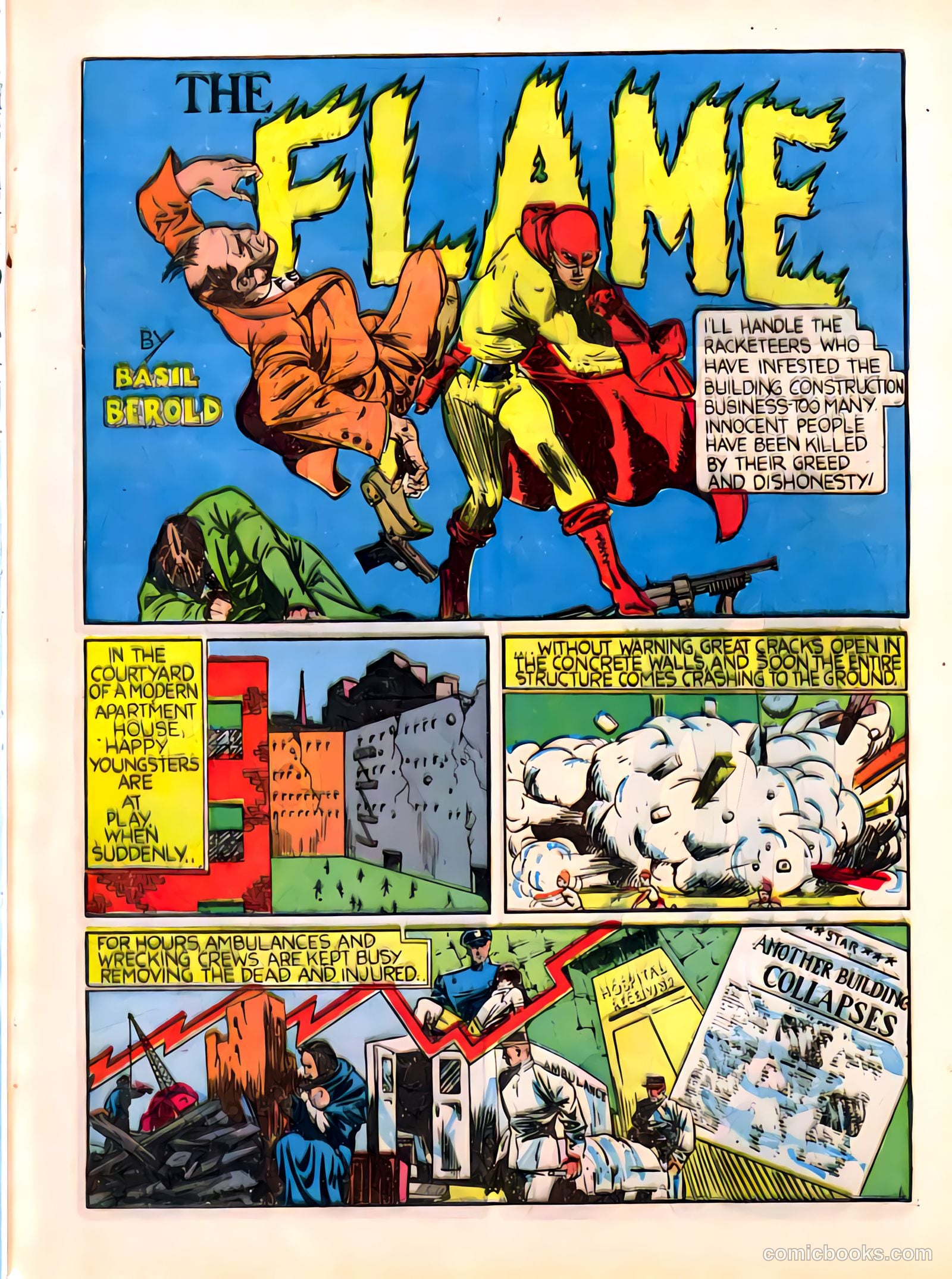 The Flame #1 (1940) — page 17 of 68