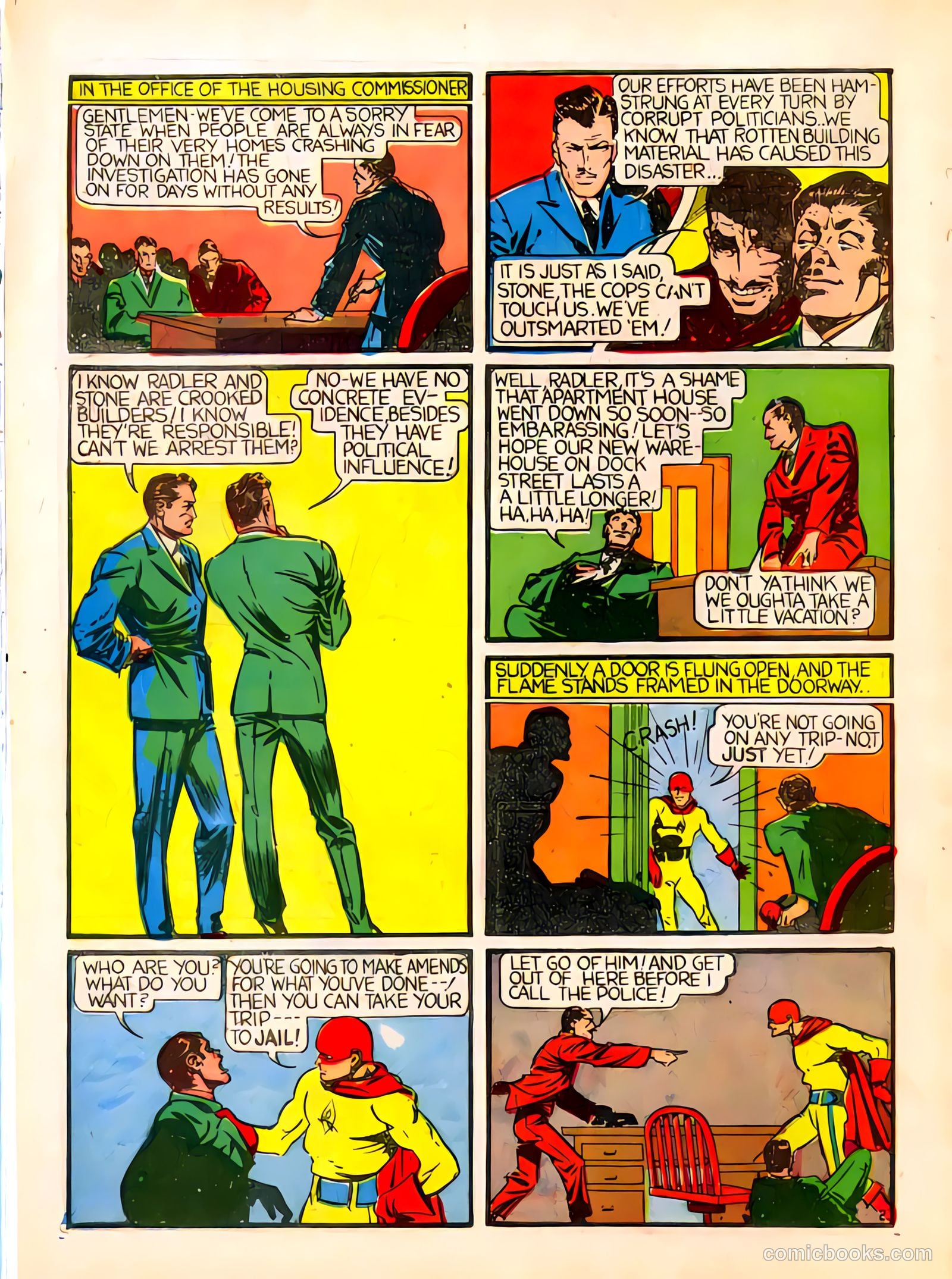 The Flame #1 (1940) — page 18 of 68