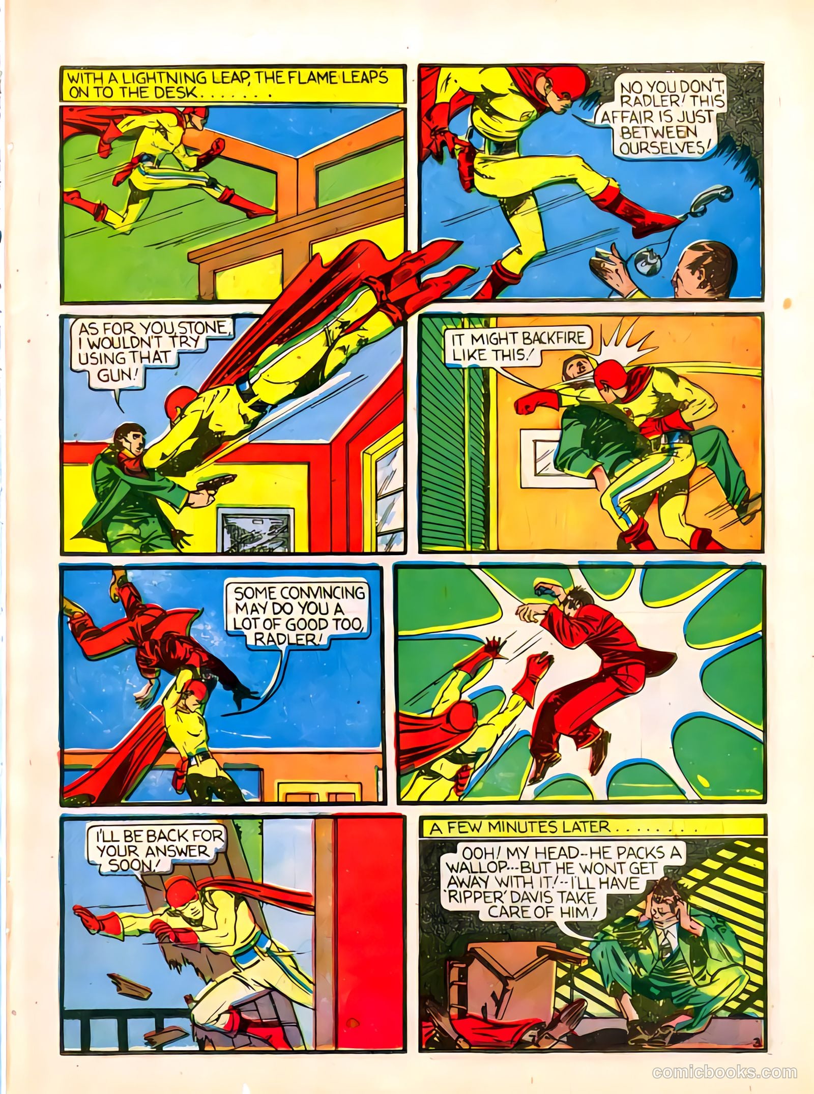 The Flame #1 (1940) — page 19 of 68