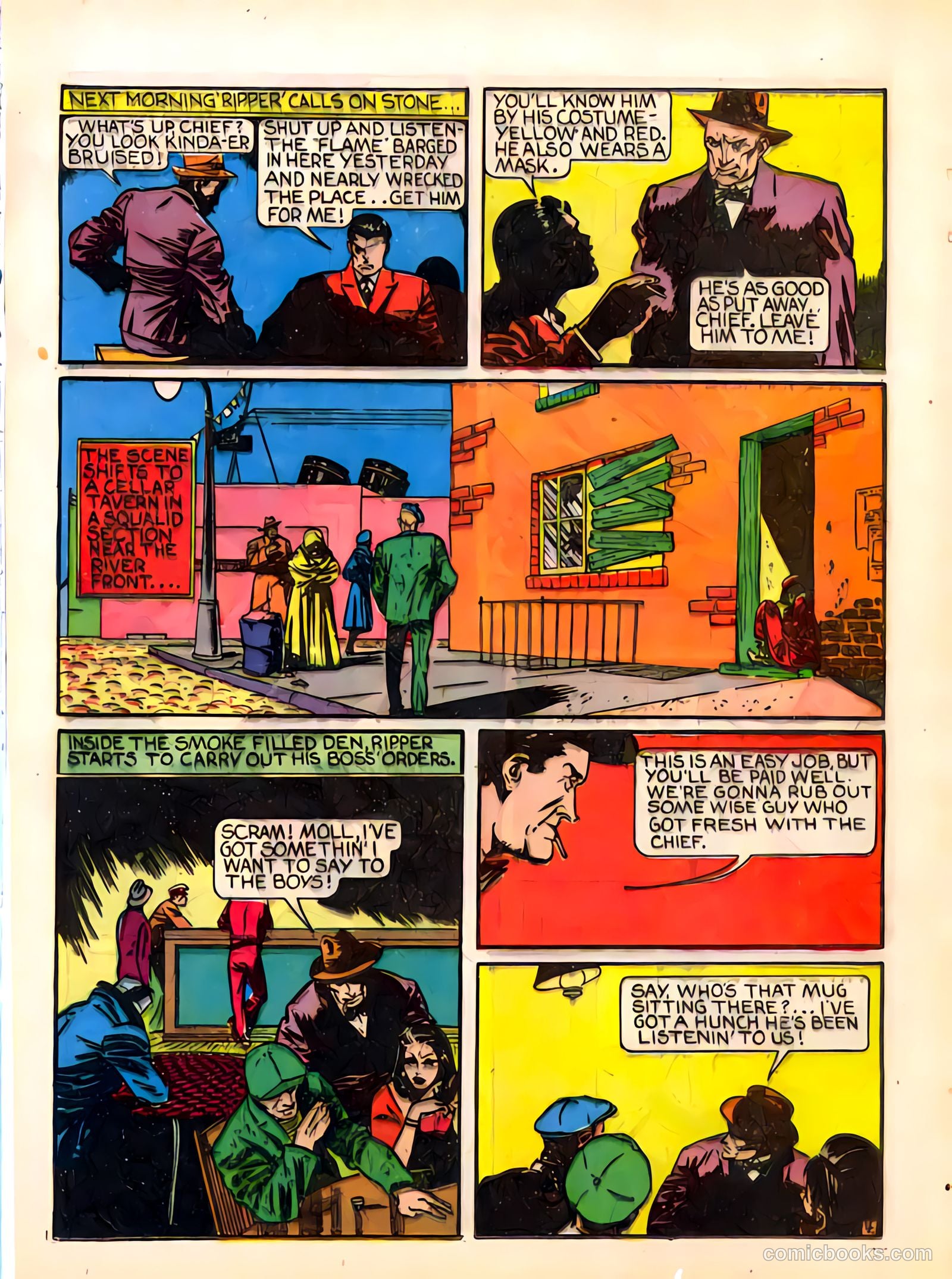 The Flame #1 (1940) — page 20 of 68