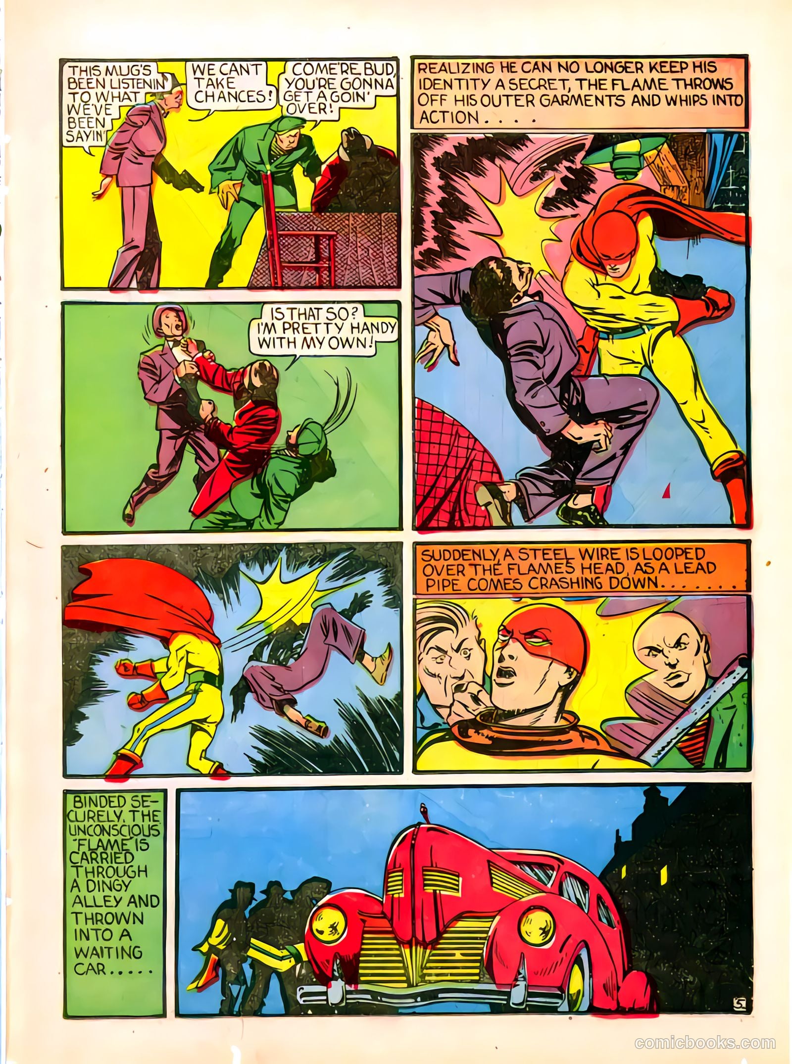 The Flame #1 (1940) — page 21 of 68