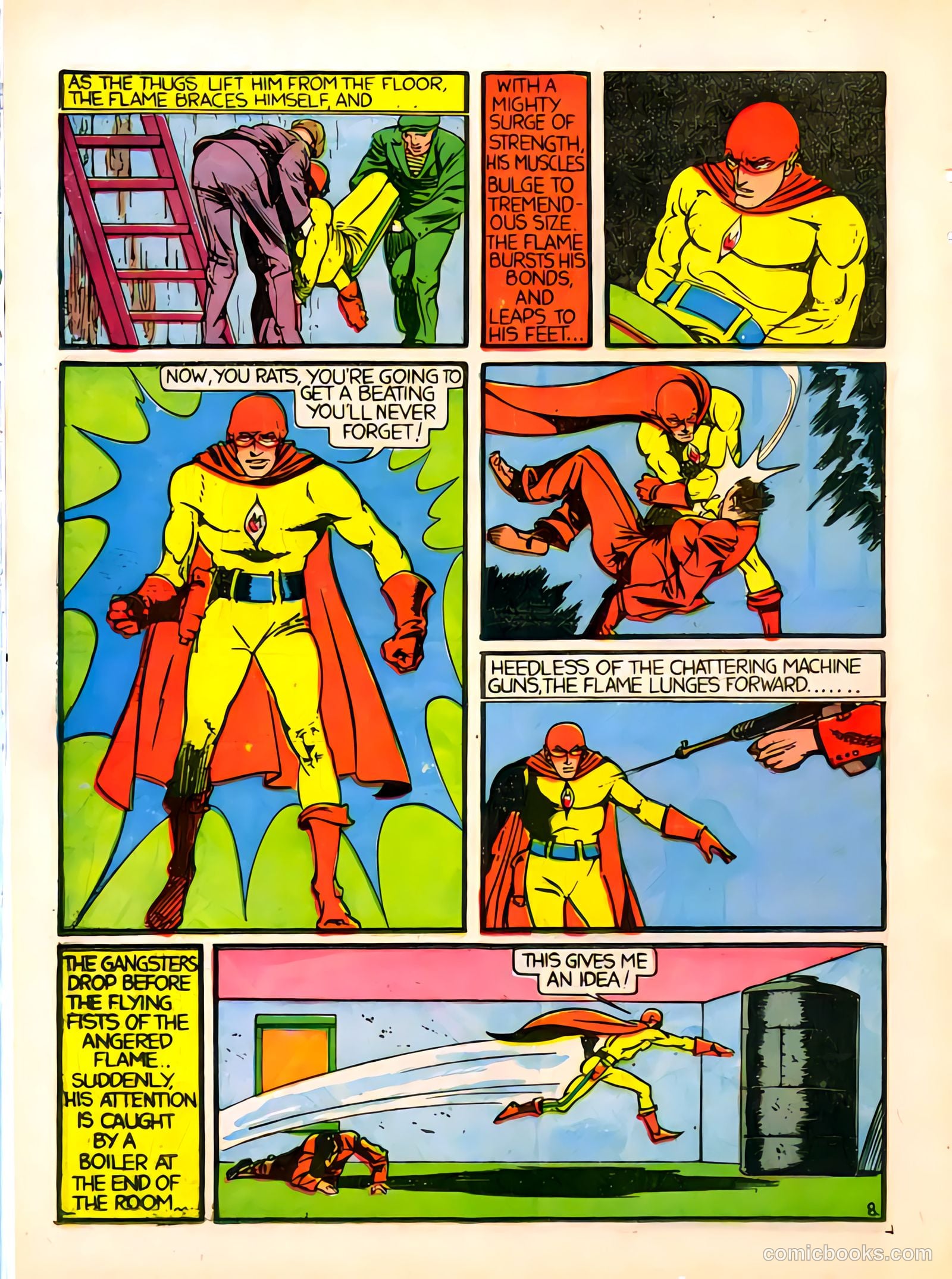 The Flame #1 (1940) — page 24 of 68