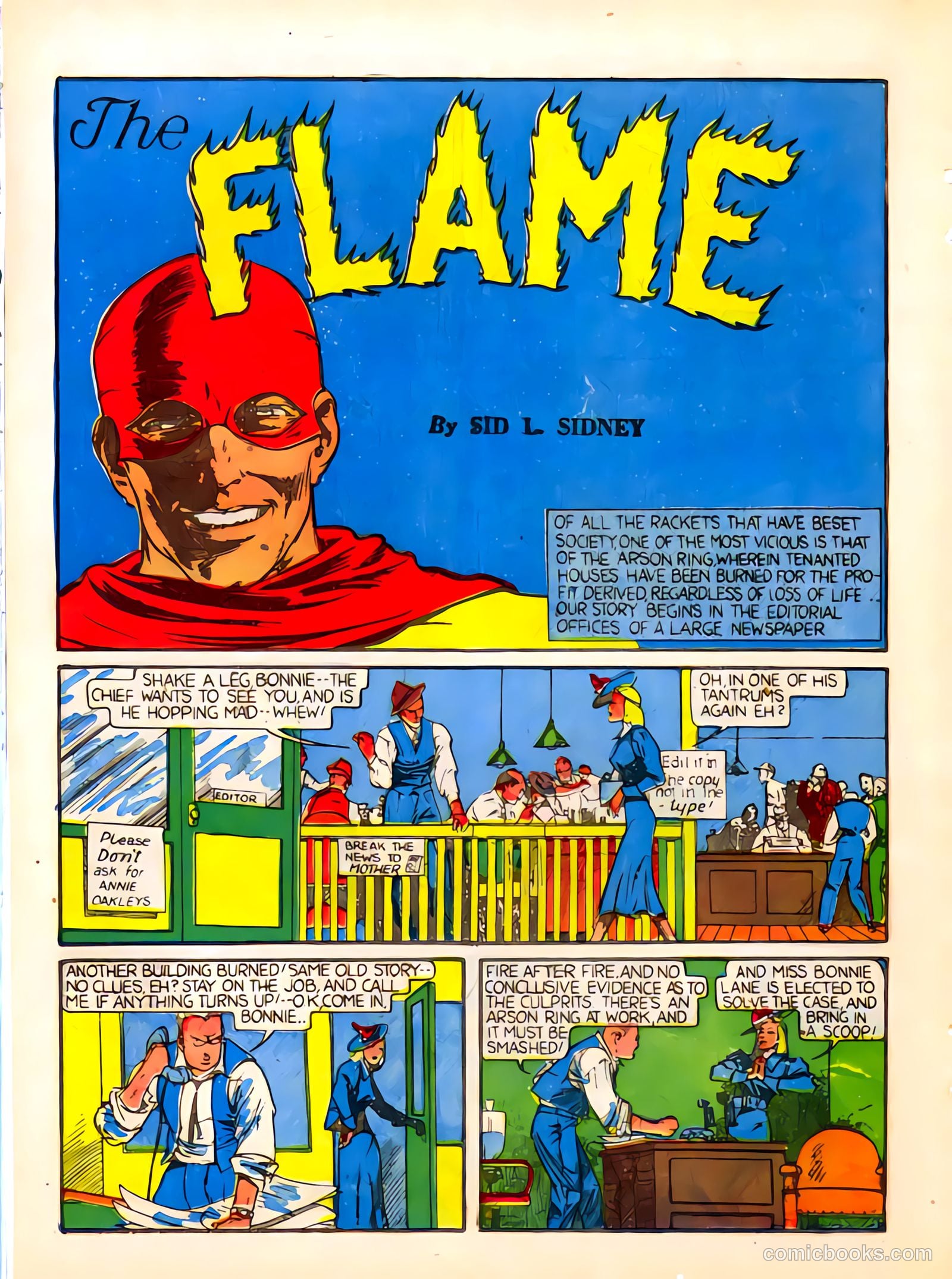 The Flame #1 (1940) — page 26 of 68