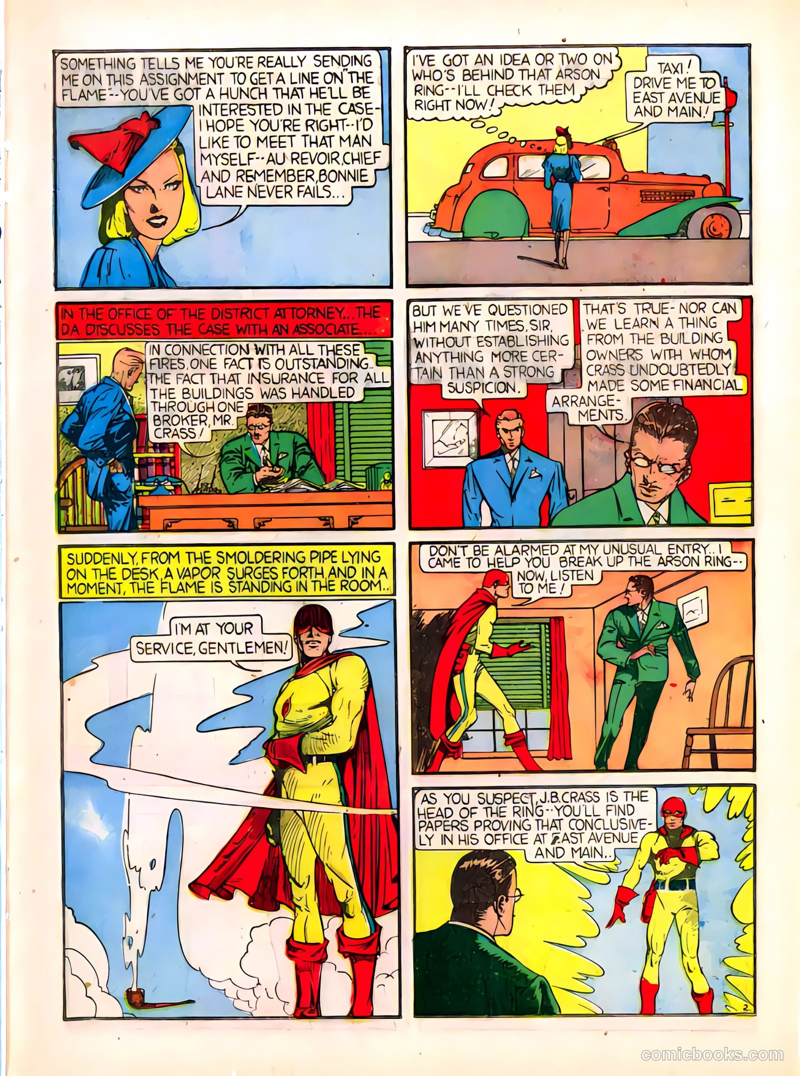 The Flame #1 (1940) — page 27 of 68