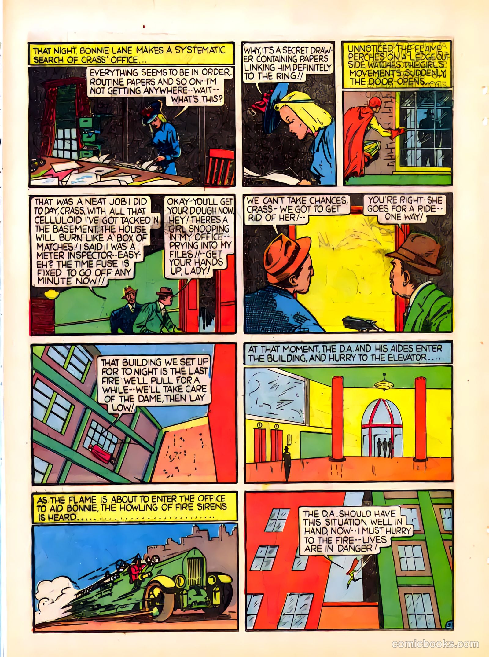 The Flame #1 (1940) — page 28 of 68