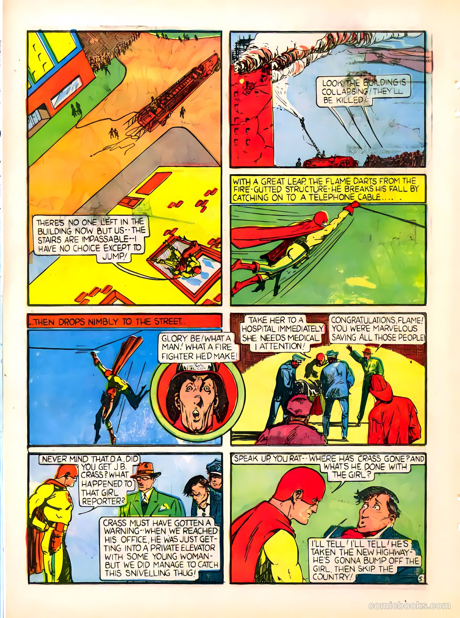The Flame #1 (1940) — page 30 of 68