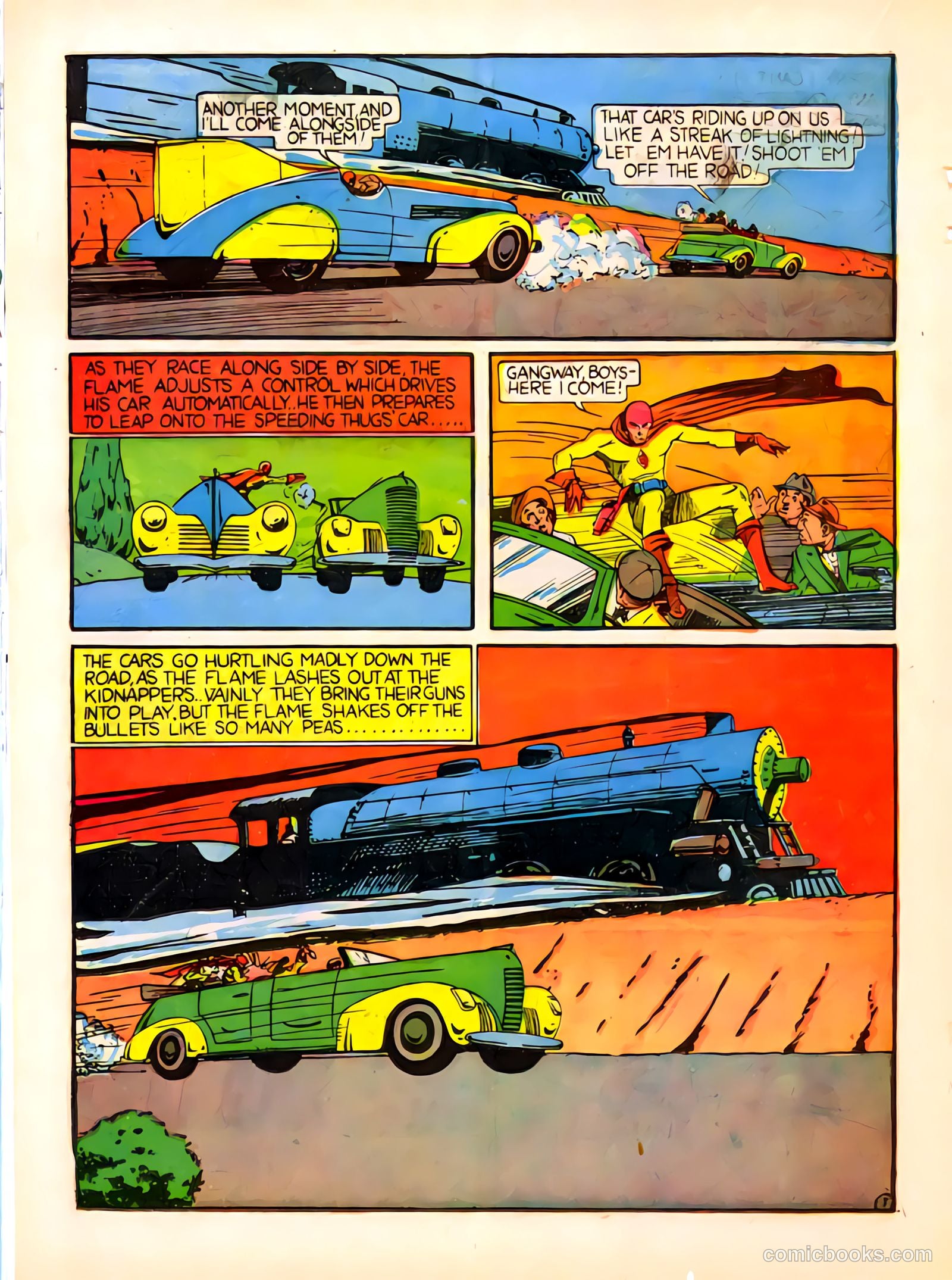 The Flame #1 (1940) — page 32 of 68