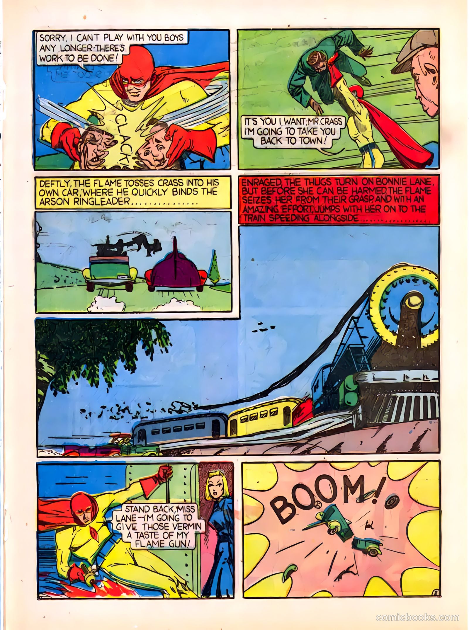 The Flame #1 (1940) — page 33 of 68