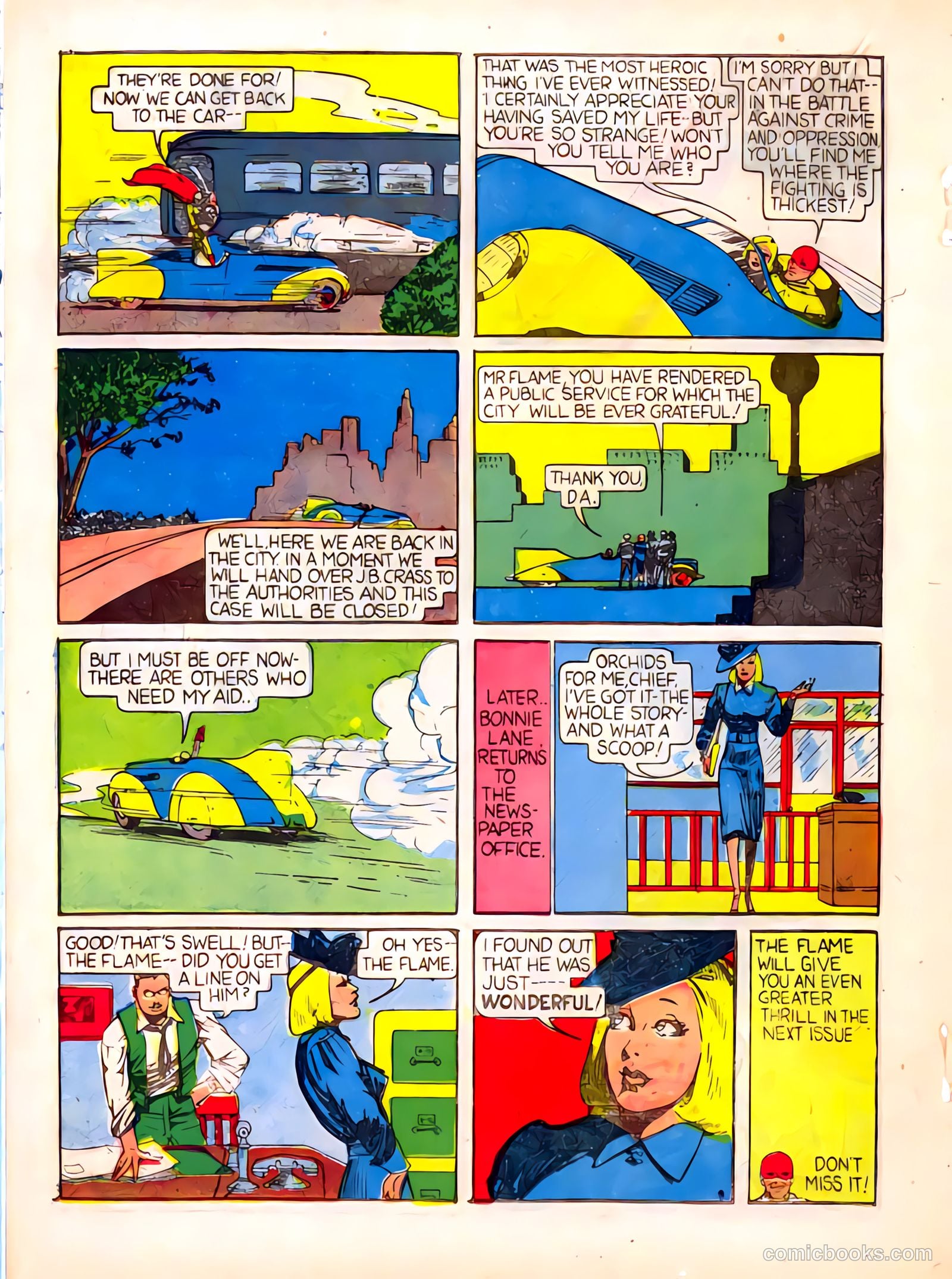 The Flame #1 (1940) — page 34 of 68