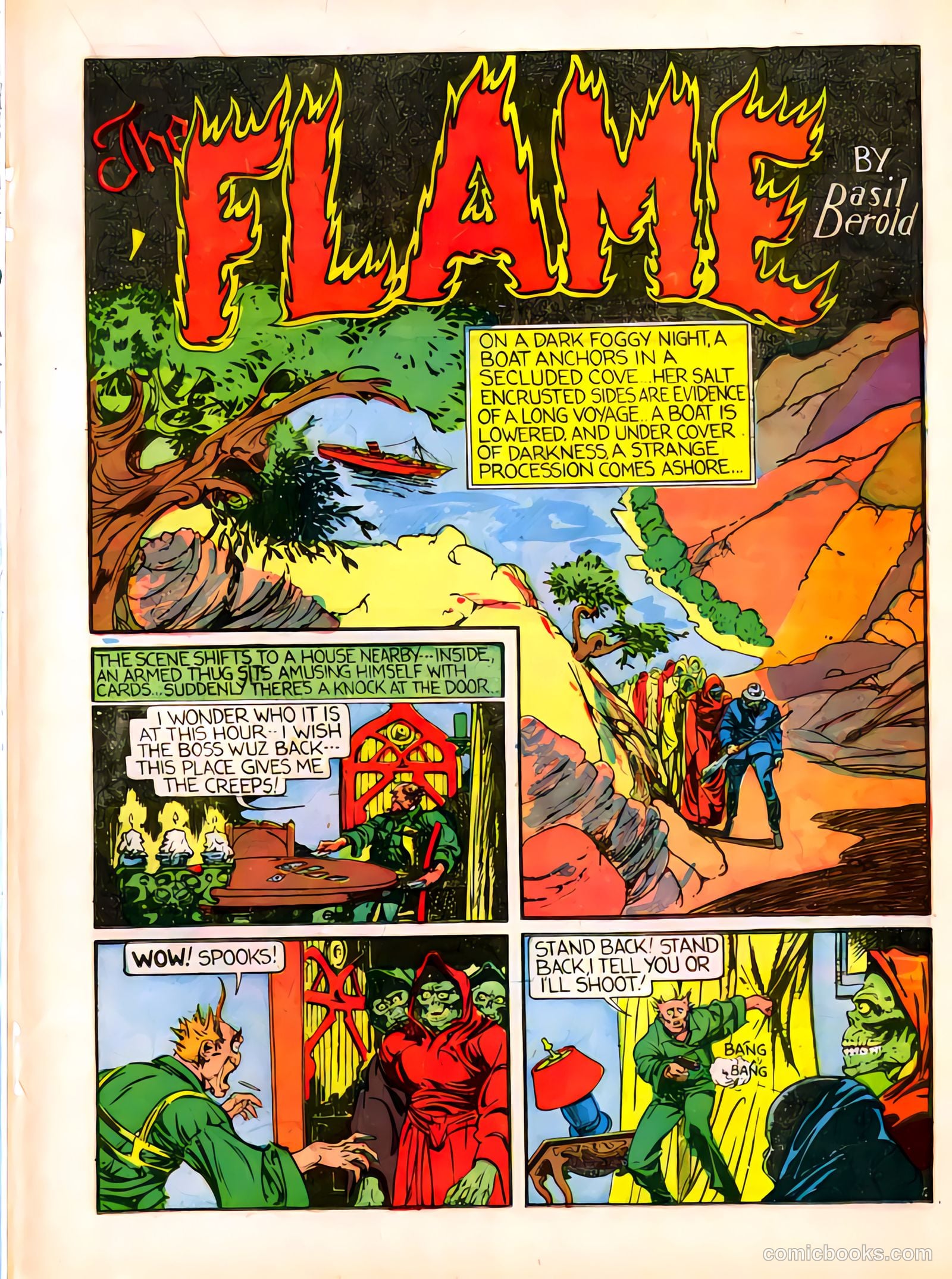 The Flame #1 (1940) — page 35 of 68