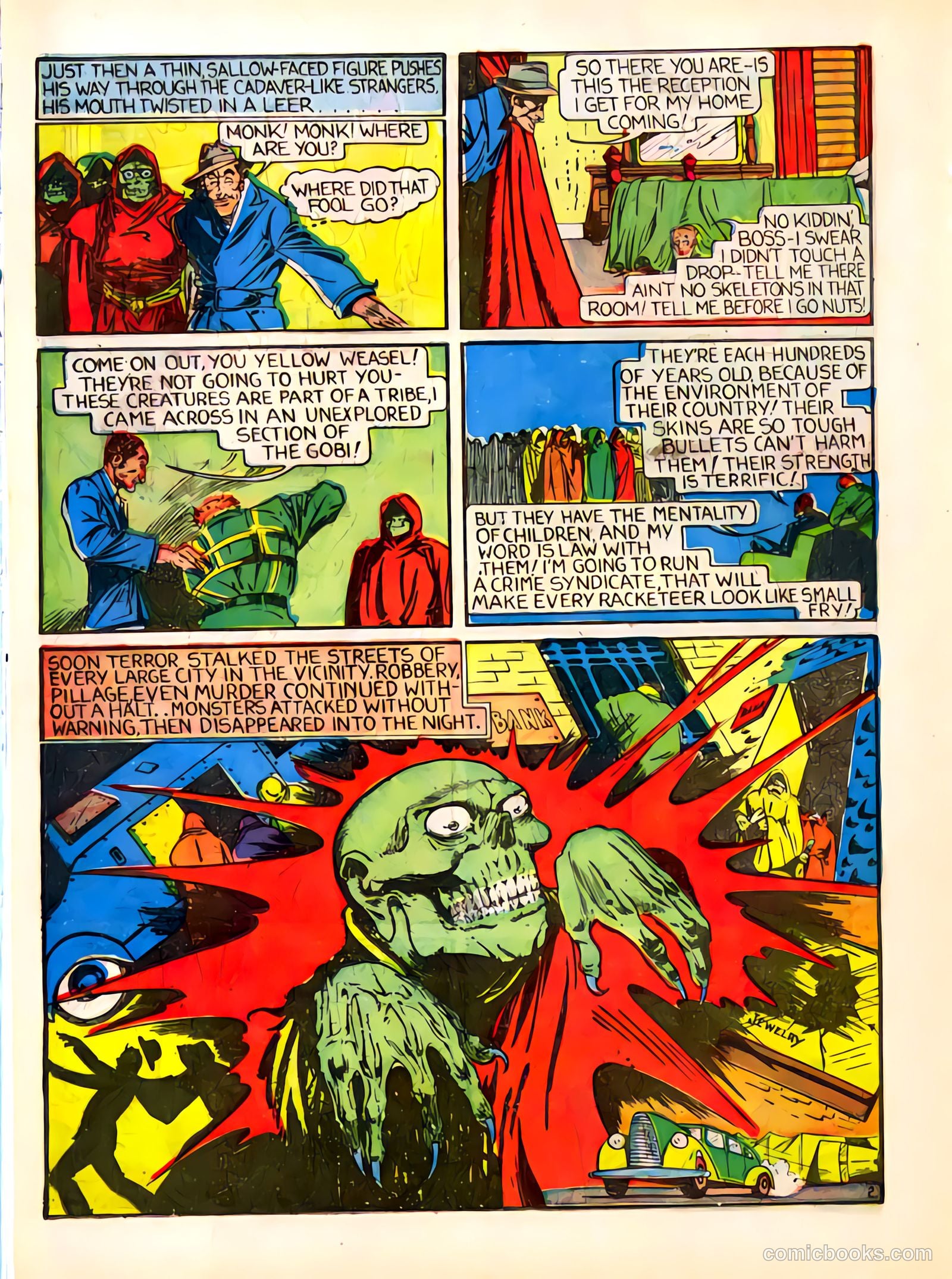 The Flame #1 (1940) — page 36 of 68