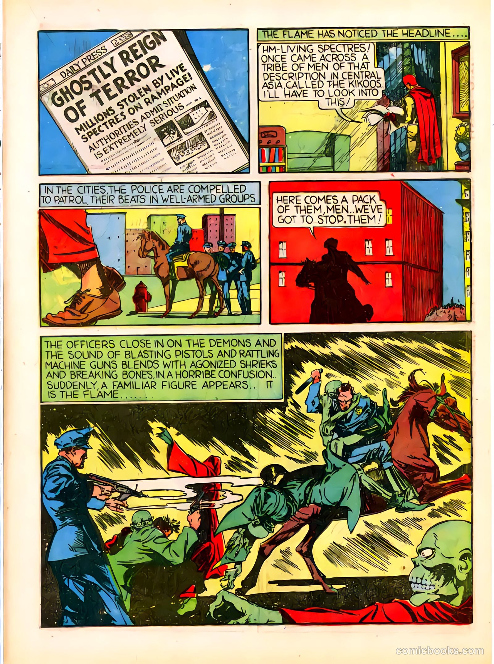 The Flame #1 (1940) — page 37 of 68