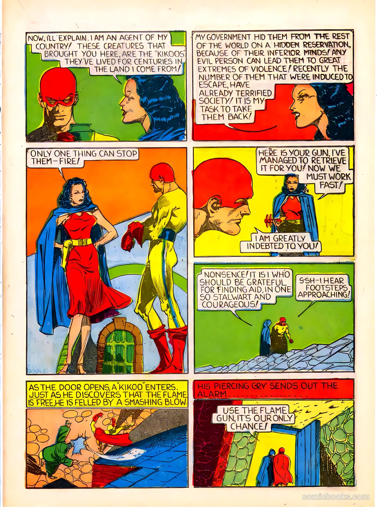 The Flame #1 (1940) — page 41 of 68