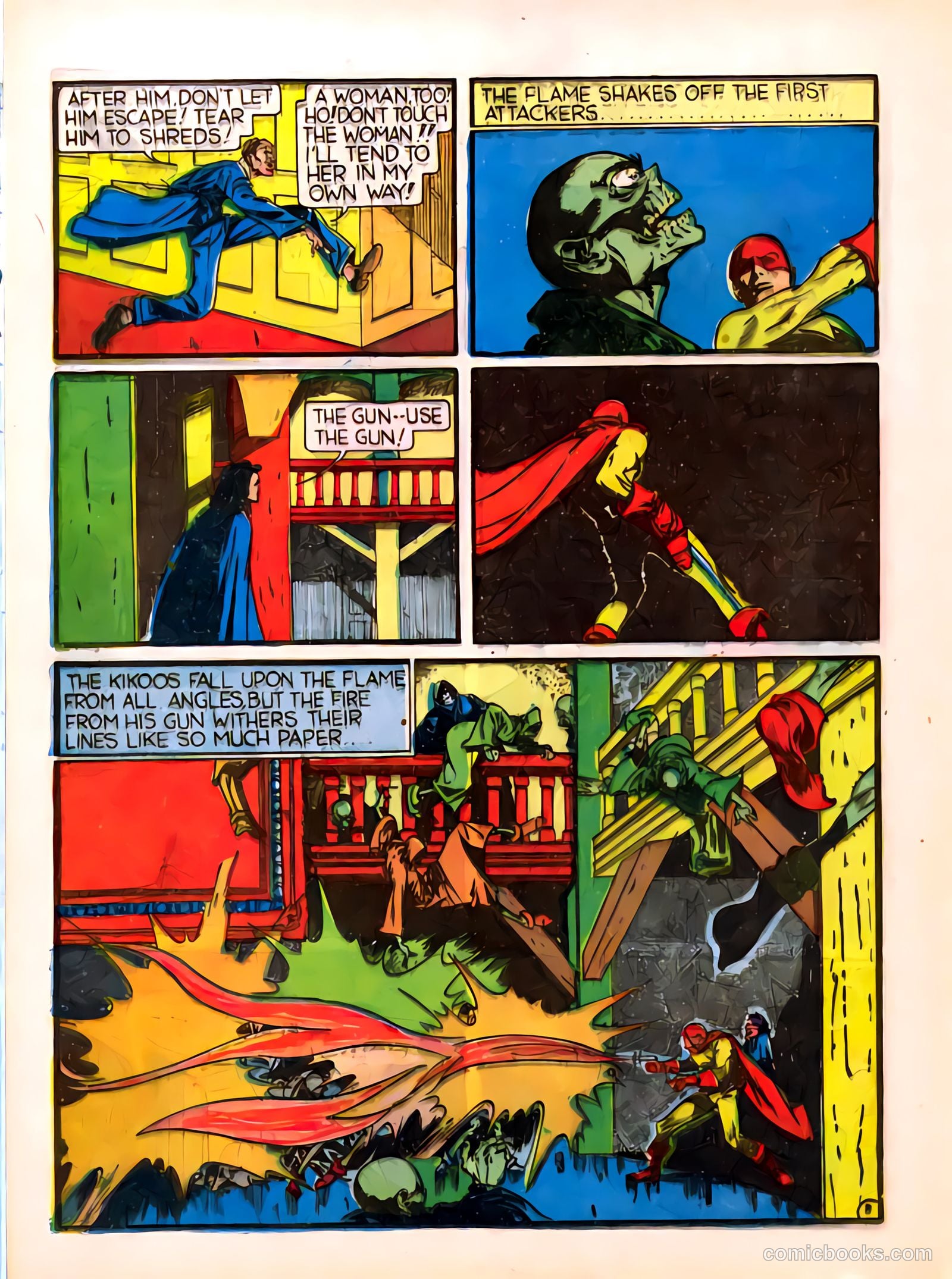 The Flame #1 (1940) — page 42 of 68
