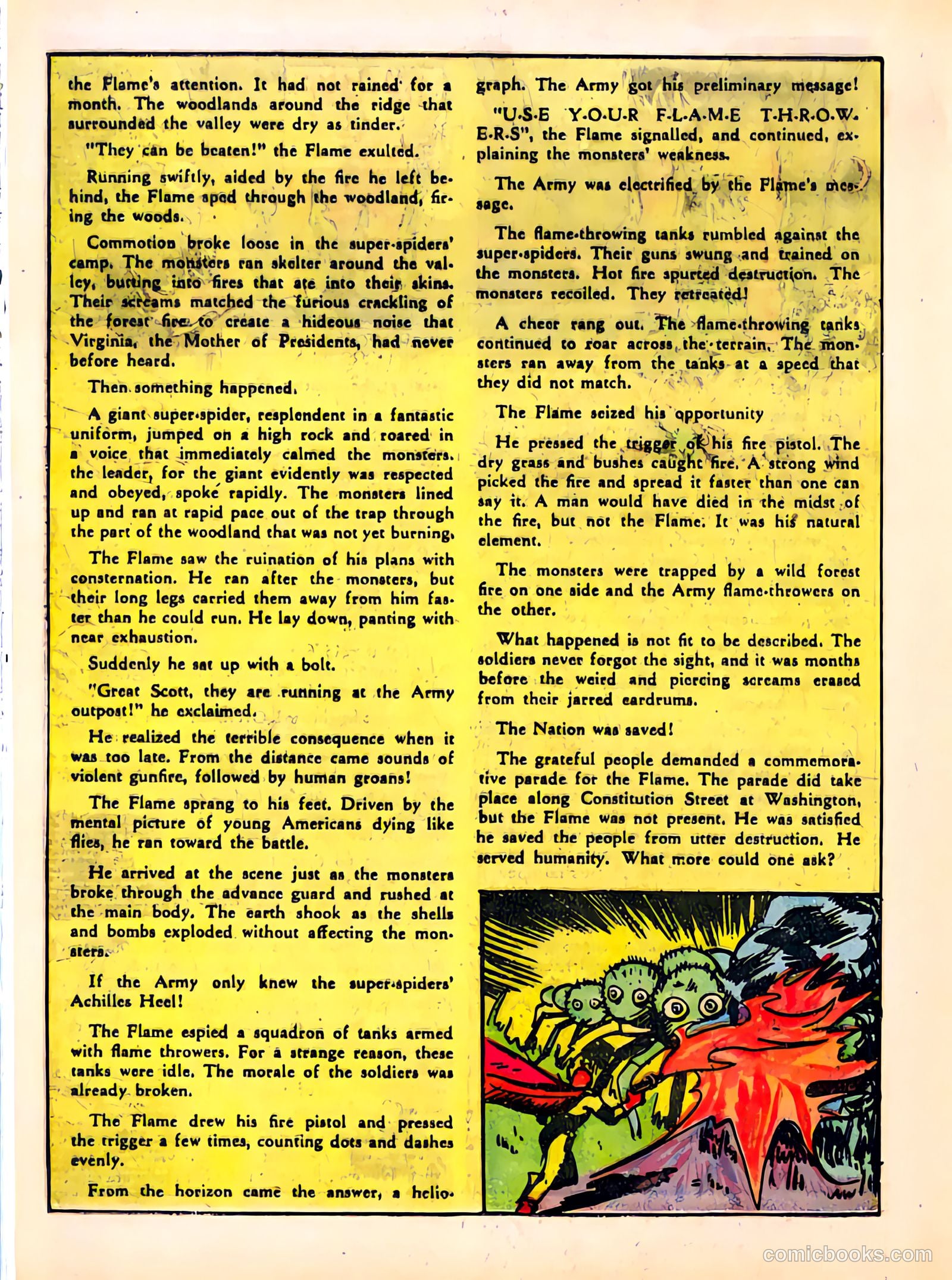 The Flame #1 (1940) — page 45 of 68