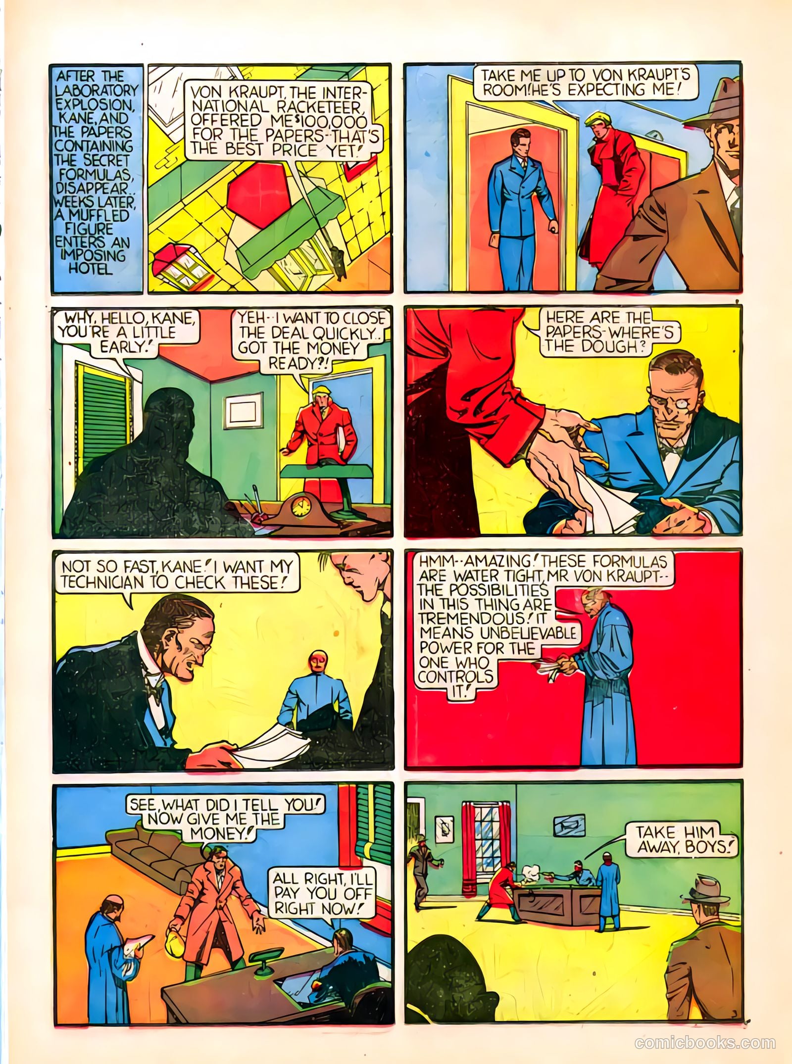 The Flame #1 (1940) — page 48 of 68