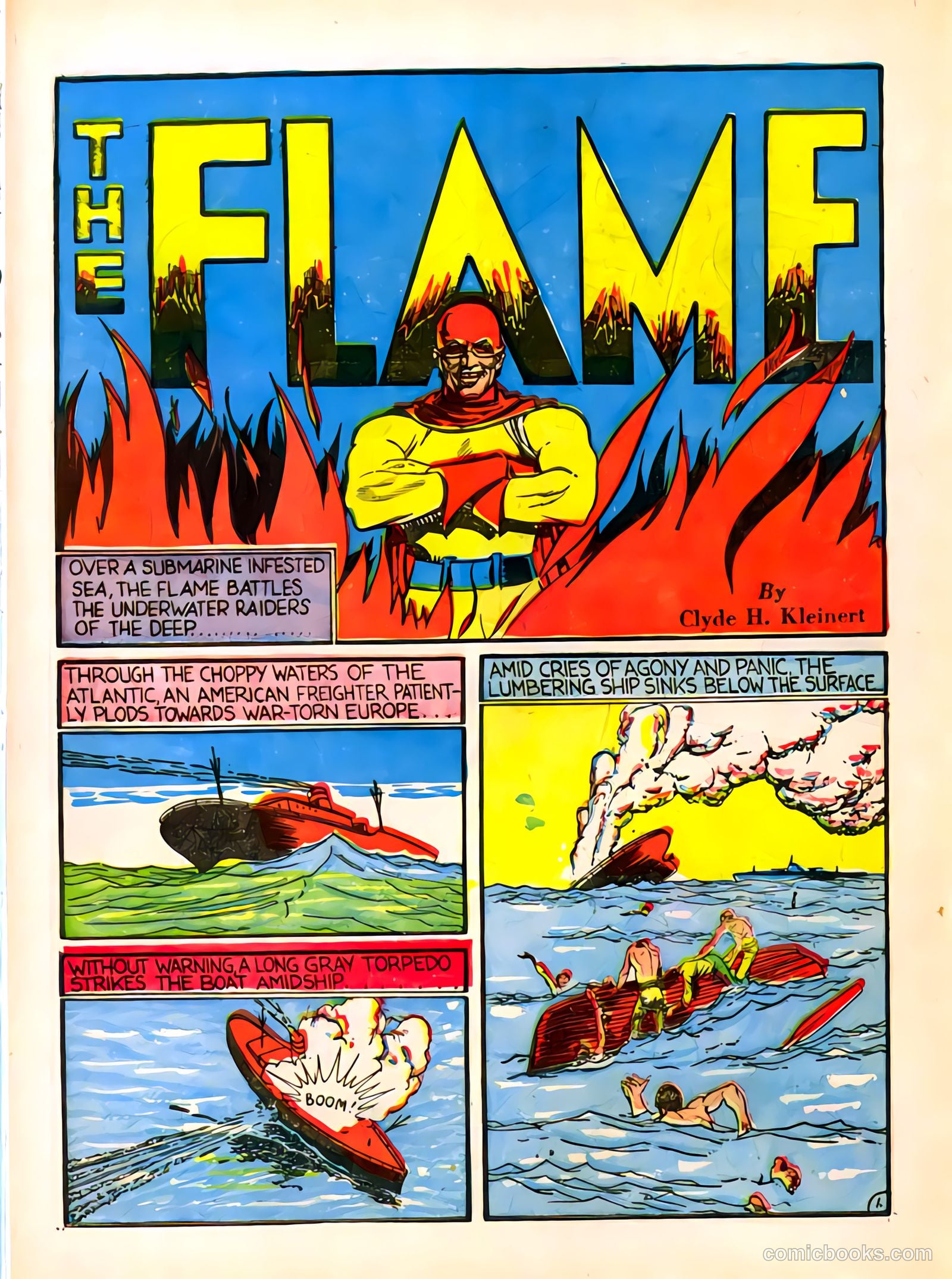 The Flame #1 (1940) — page 56 of 68