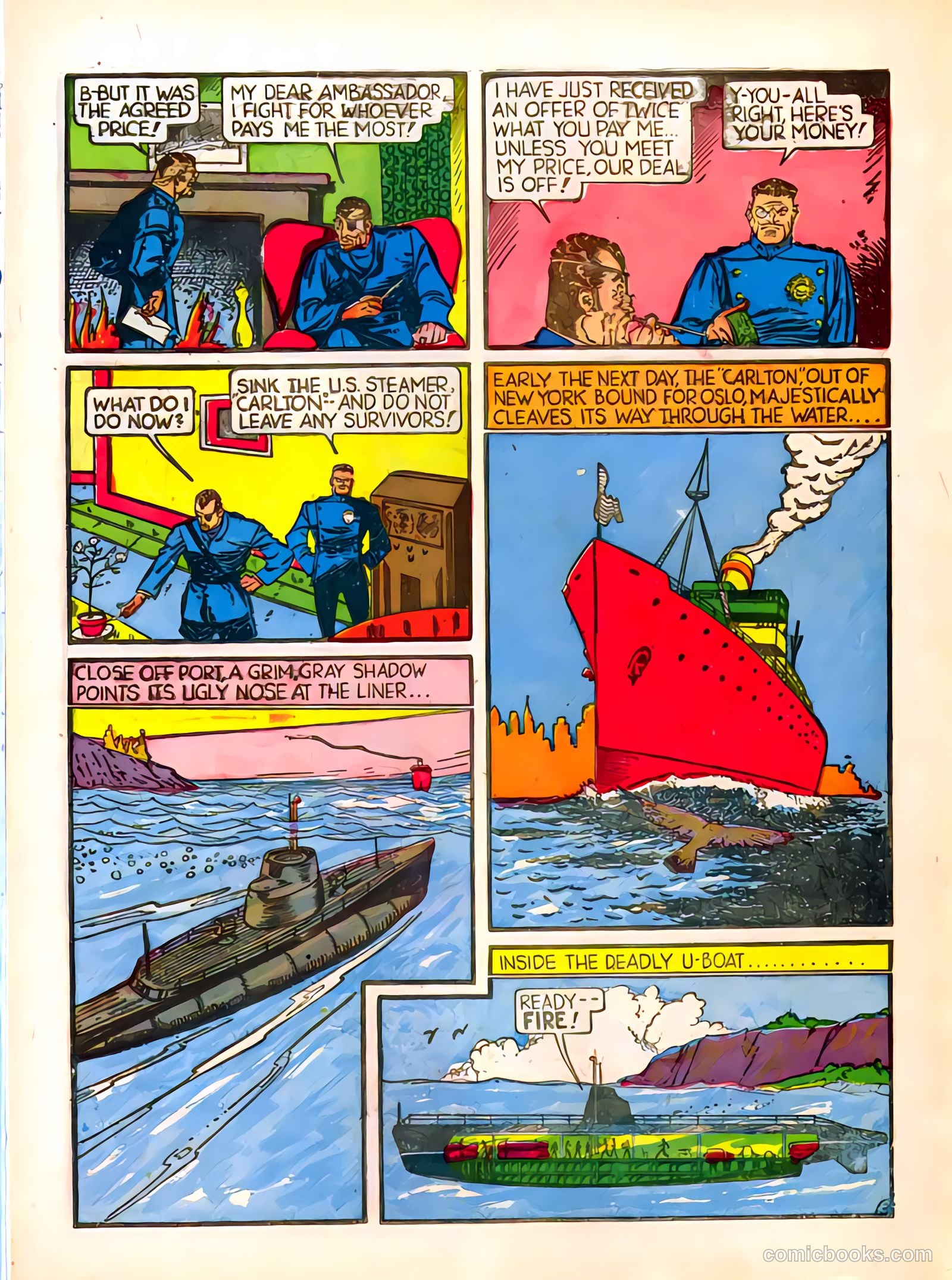 The Flame #1 (1940) — page 58 of 68