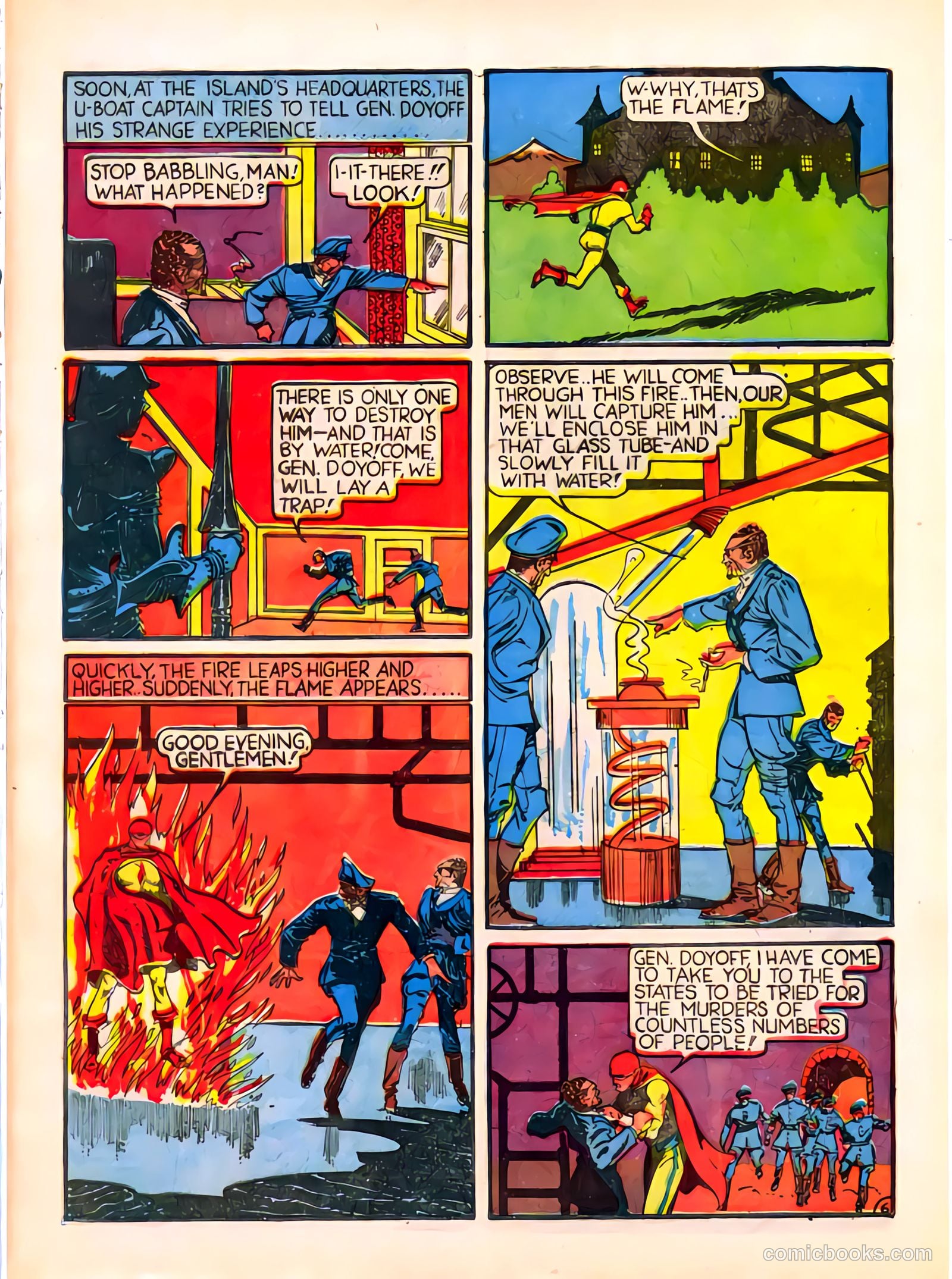 The Flame #1 (1940) — page 61 of 68