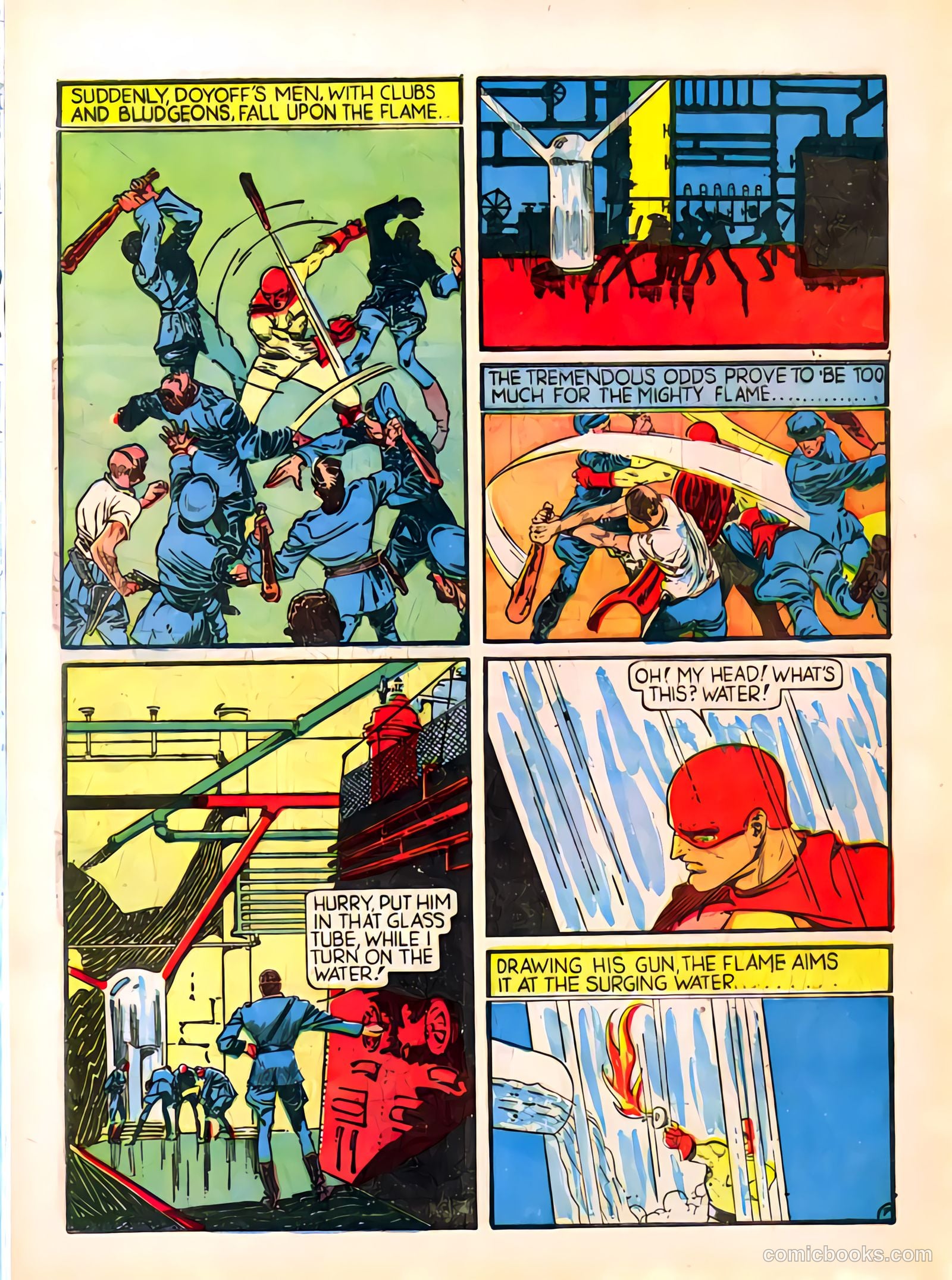 The Flame #1 (1940) — page 62 of 68