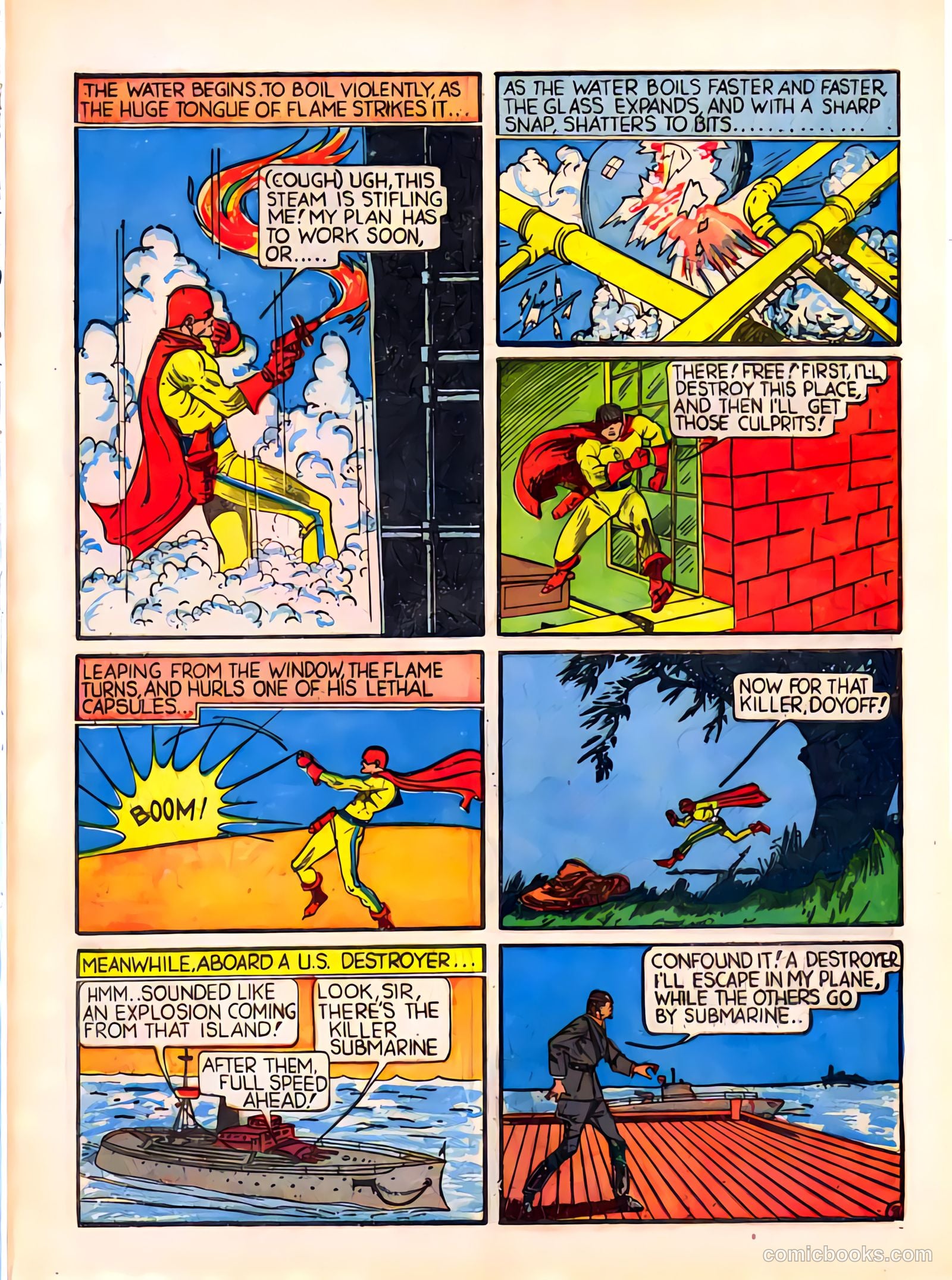 The Flame #1 (1940) — page 63 of 68