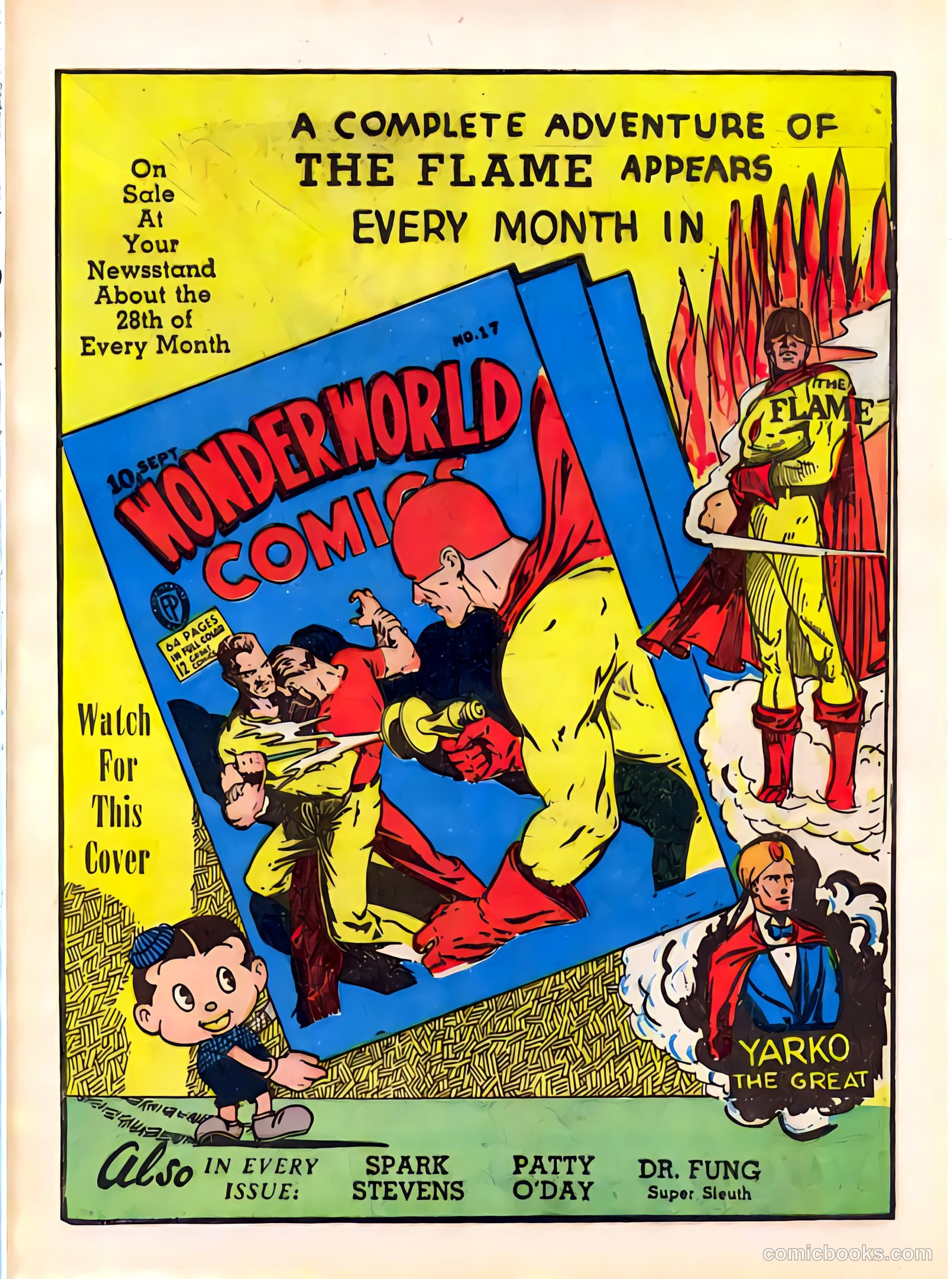 The Flame #1 (1940) — page 65 of 68