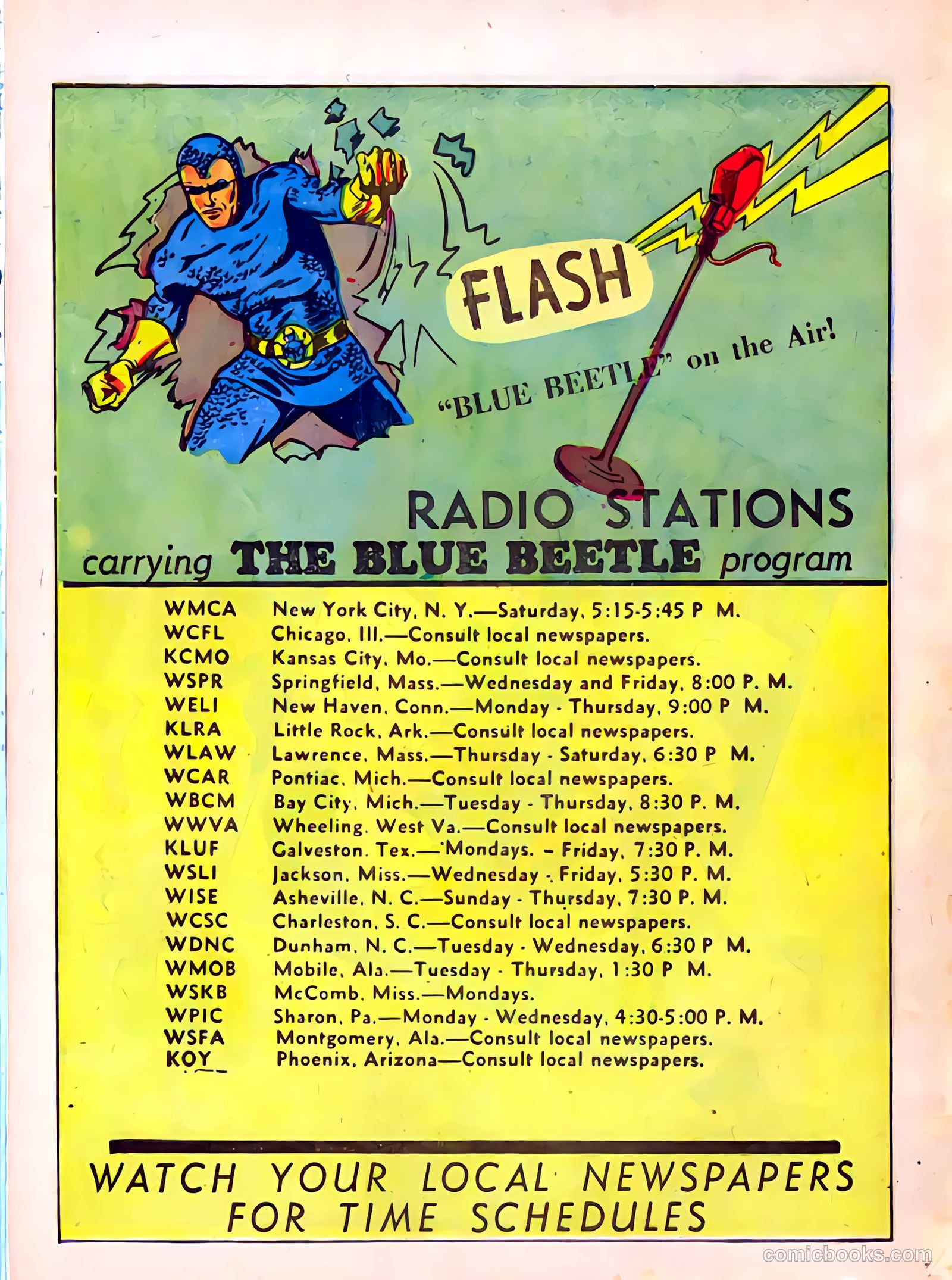 The Flame #1 (1940) — page 66 of 68