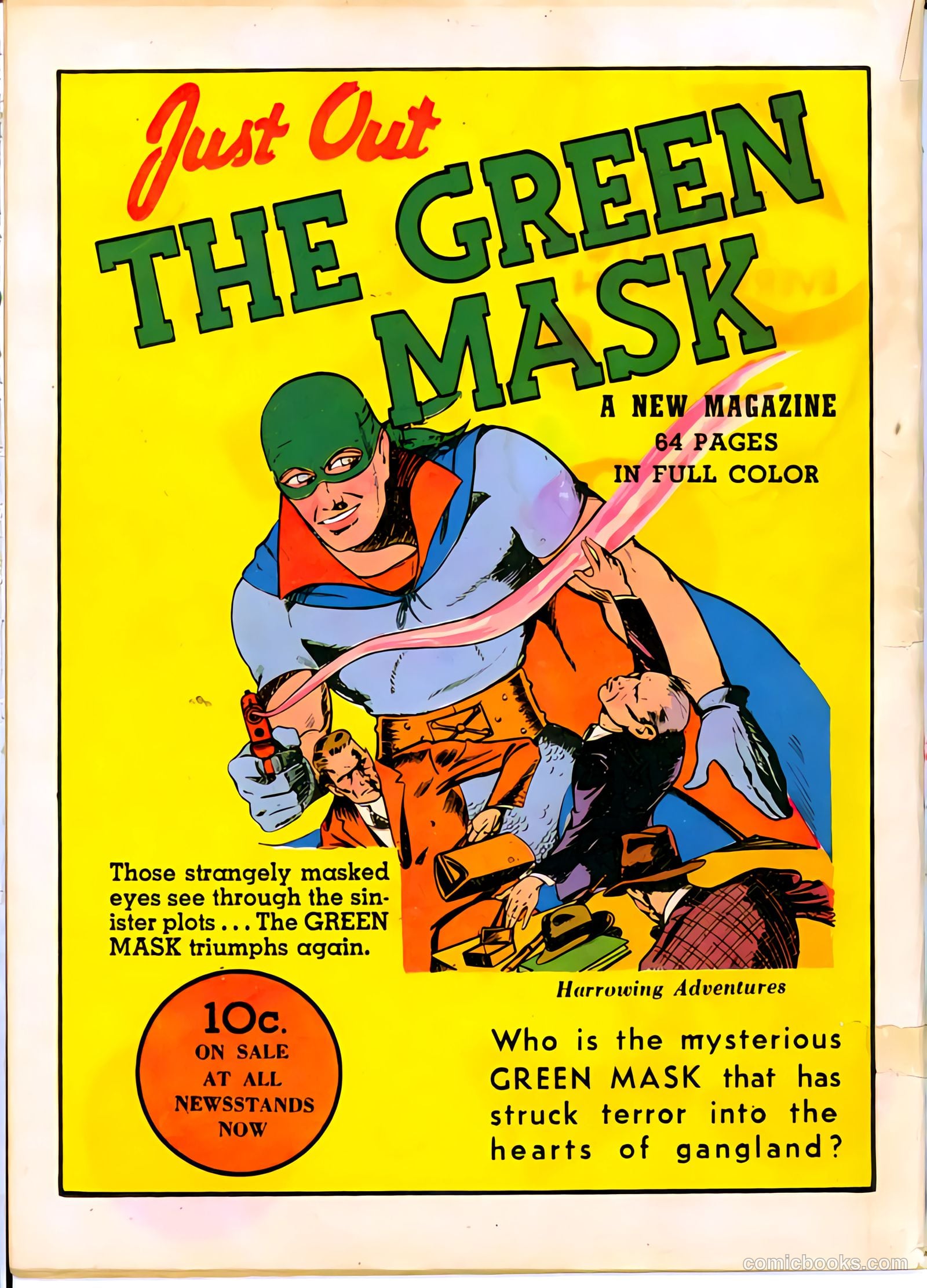 The Flame #1 (1940) — page 68 of 68