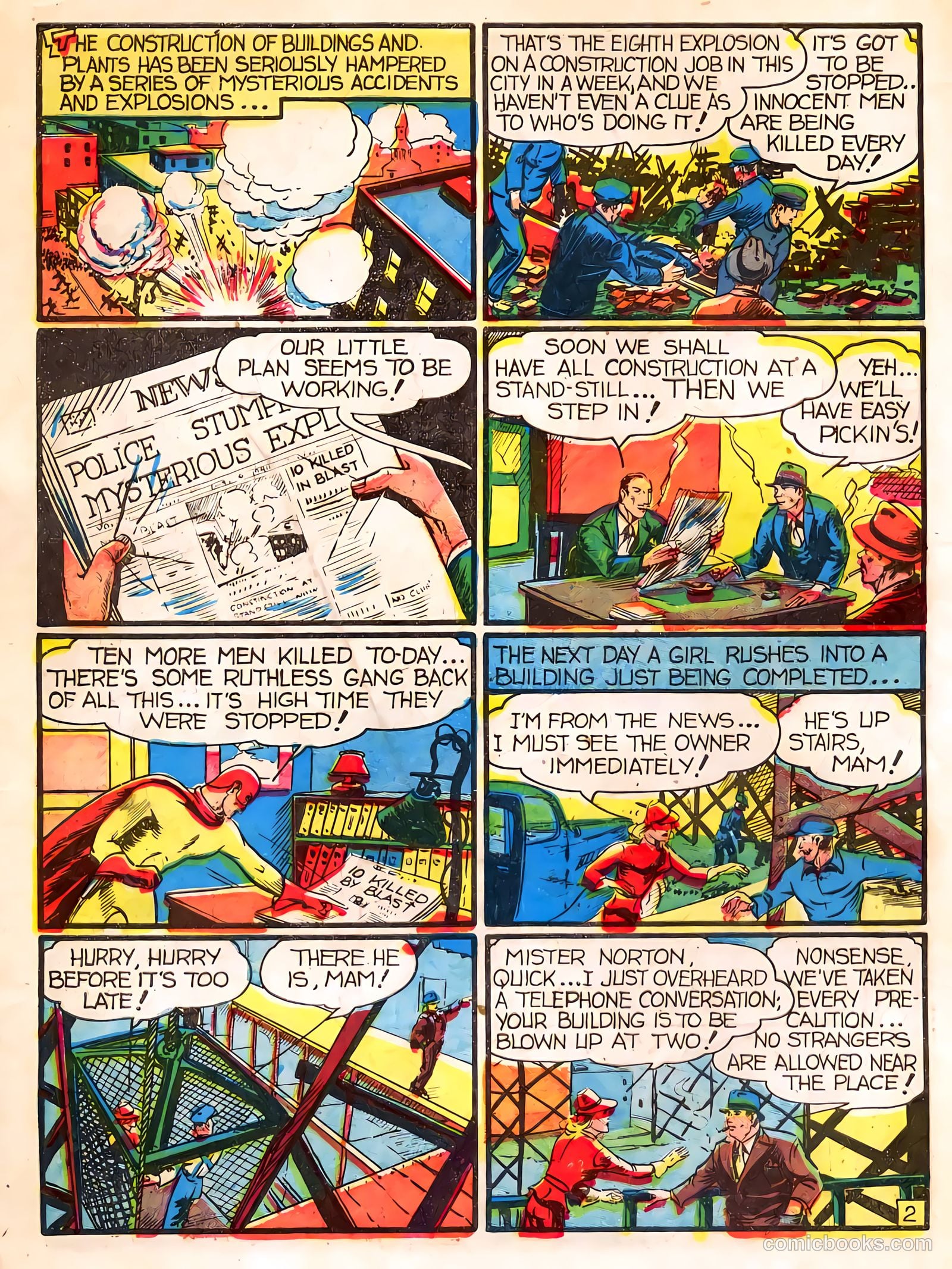 The Flame #2 (1940) — page 3 of 66
