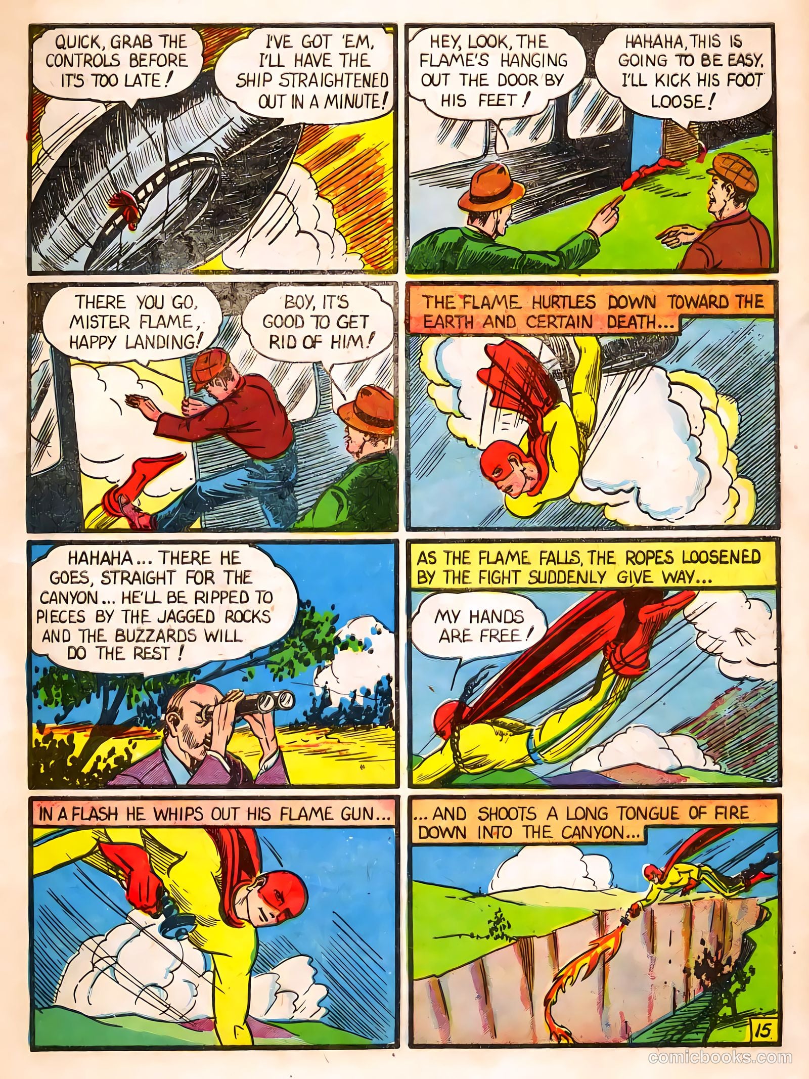 The Flame #2 (1940) — page 16 of 66