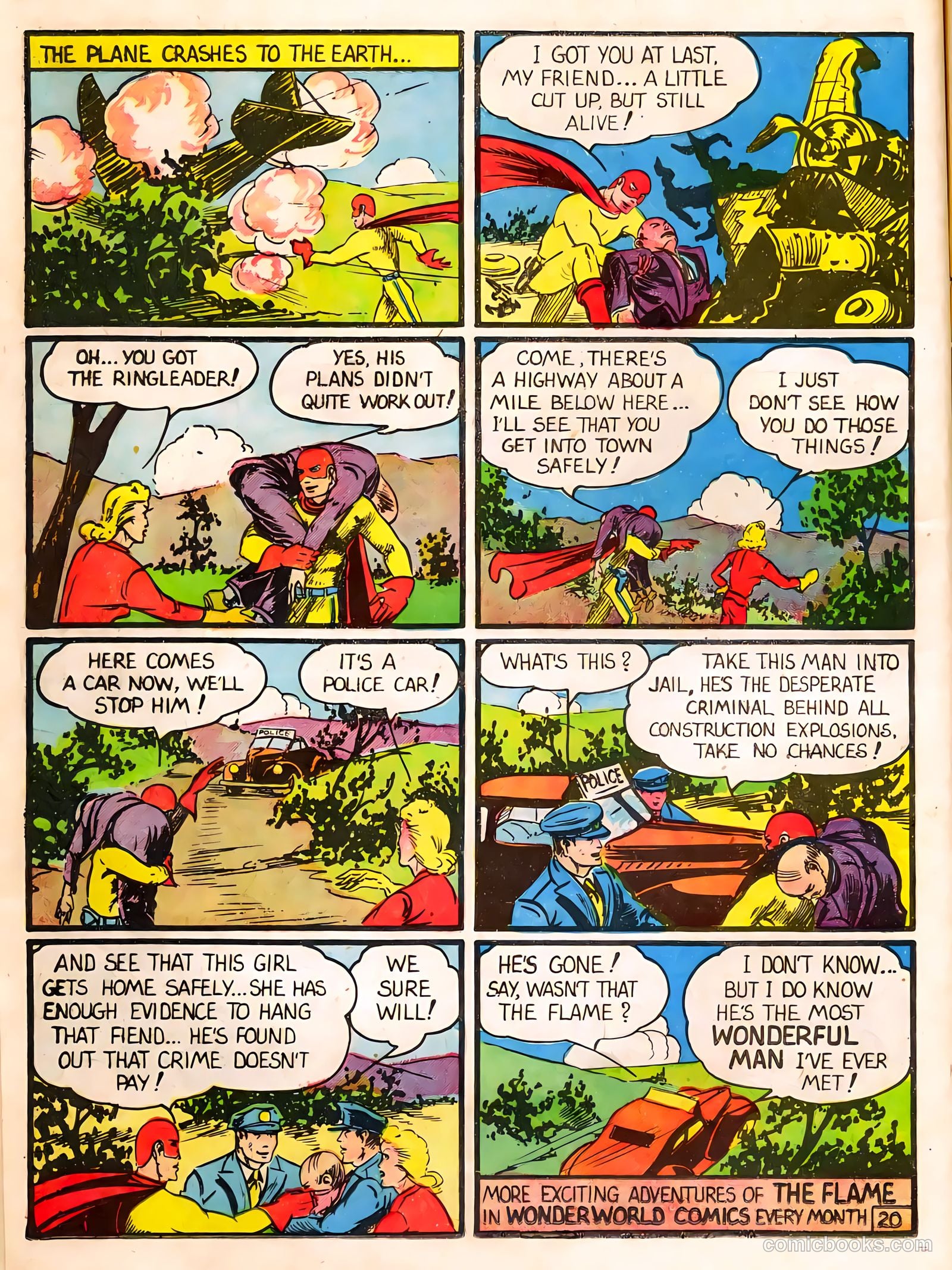 The Flame #2 (1940) — page 21 of 66