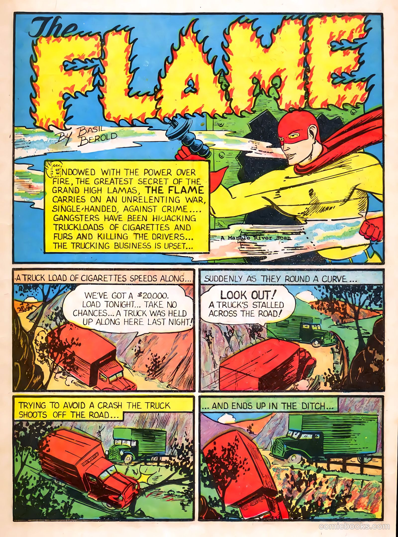 The Flame #2 (1940) — page 22 of 66