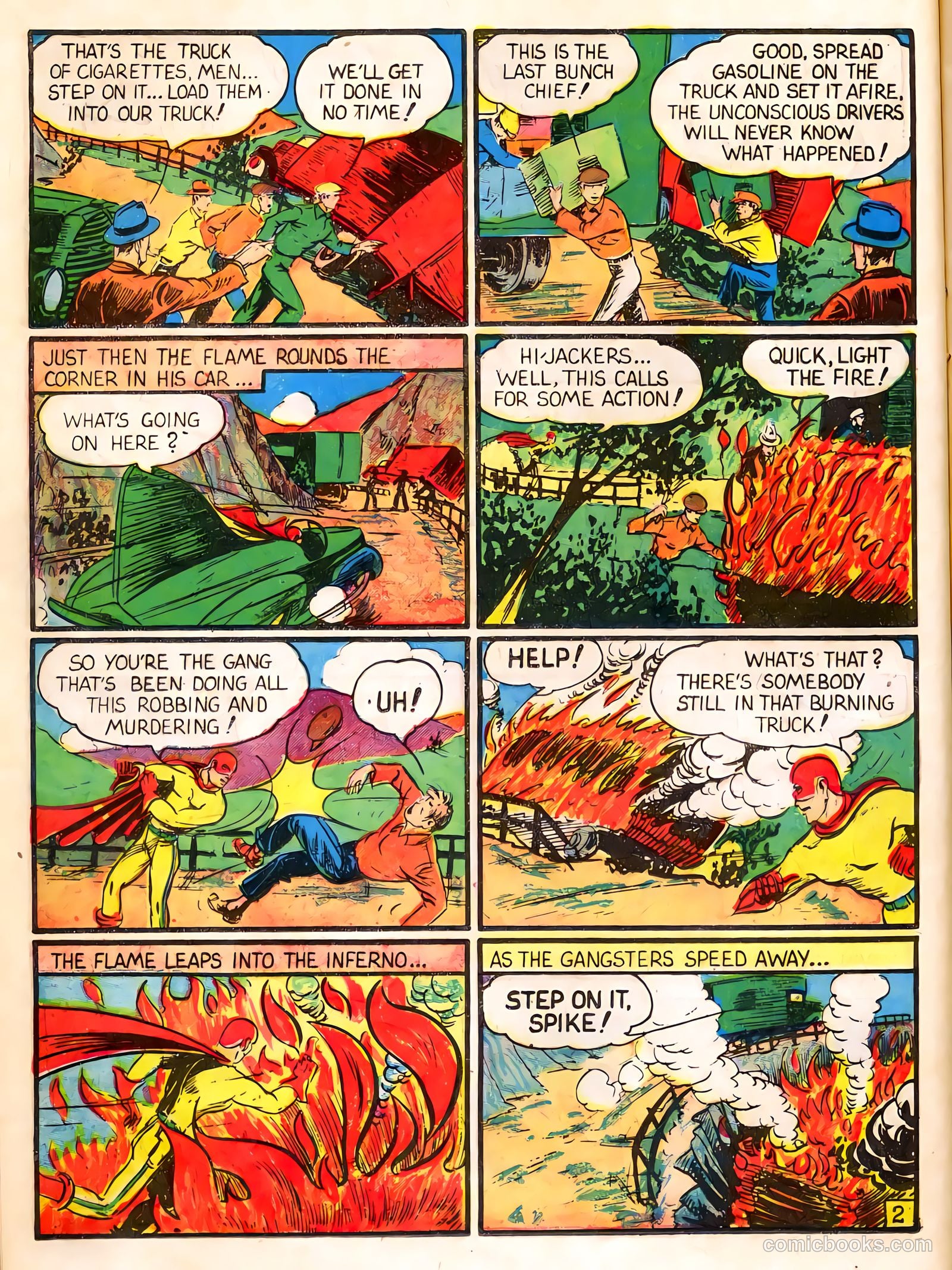 The Flame #2 (1940) — page 23 of 66