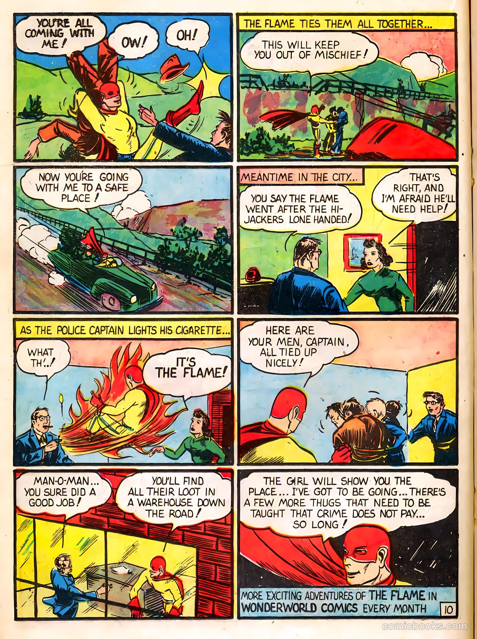 The Flame #2 (1940) — page 31 of 66