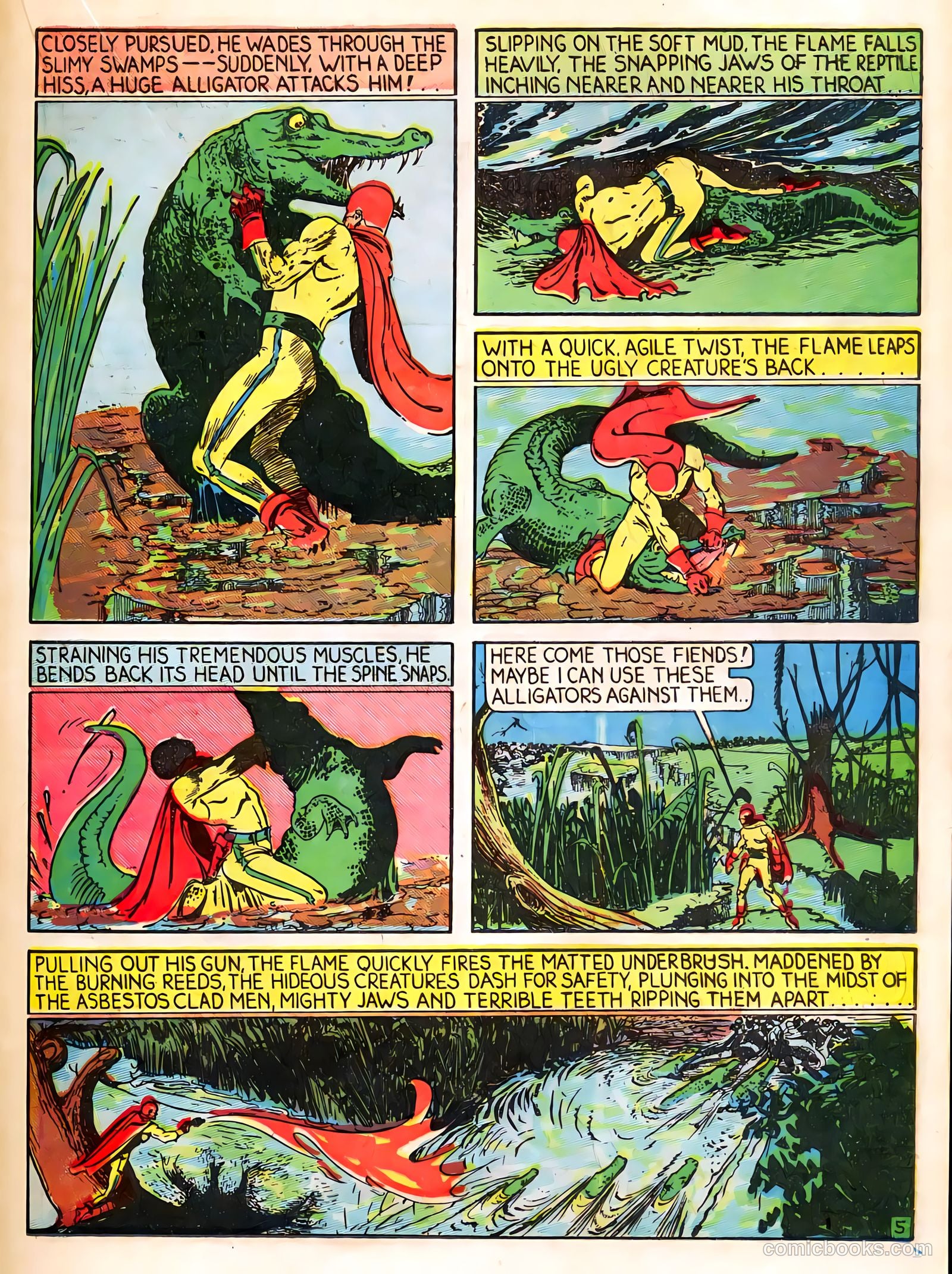 The Flame #2 (1940) — page 36 of 66