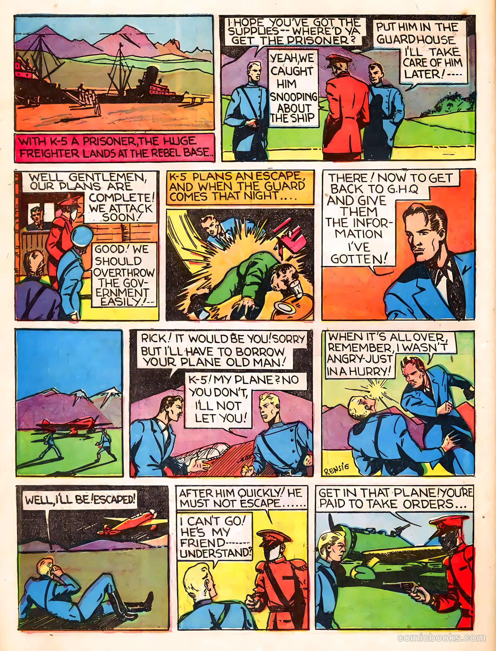 The Flame #2 (1940) — page 55 of 66
