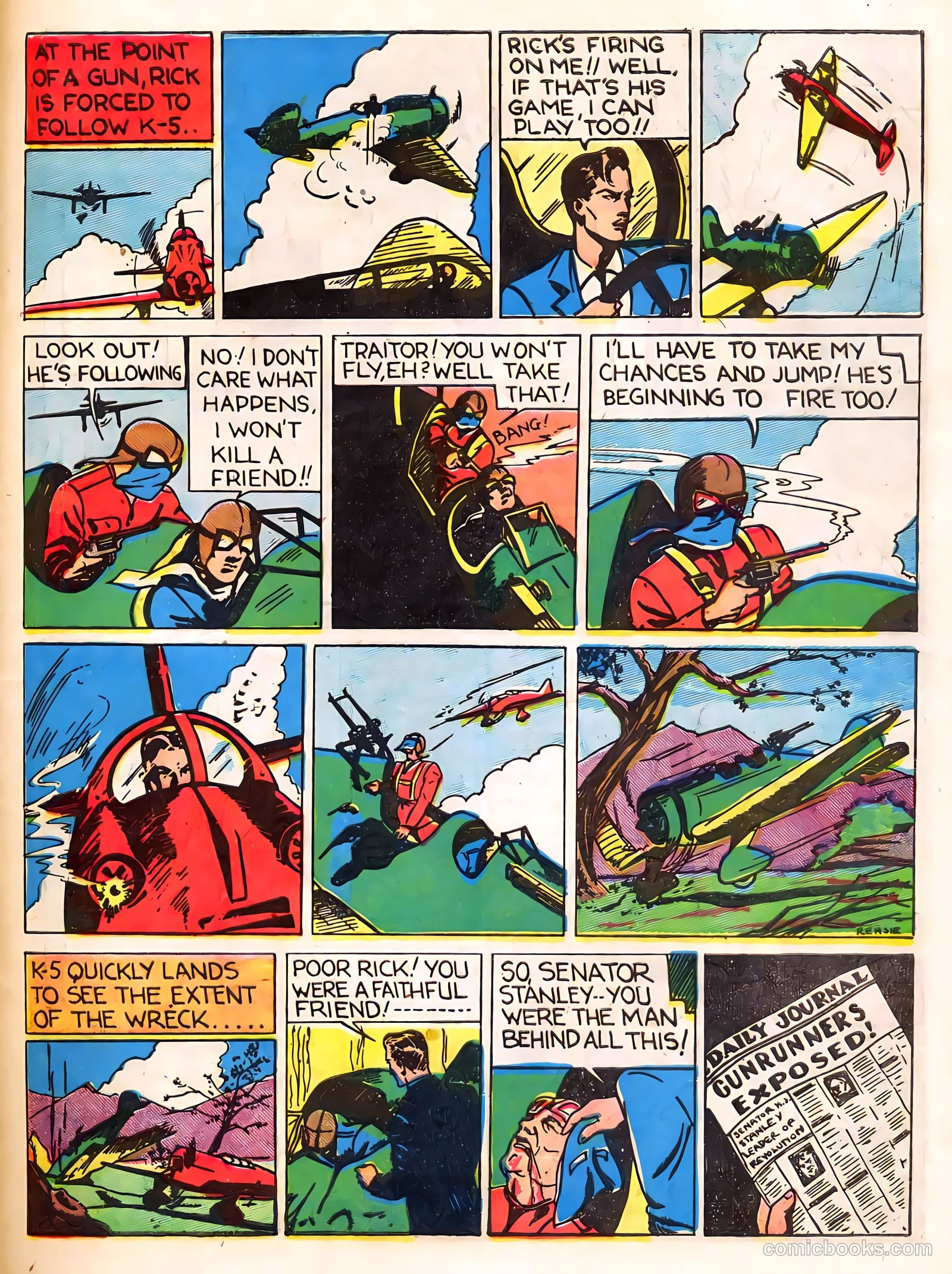 The Flame #2 (1940) — page 56 of 66