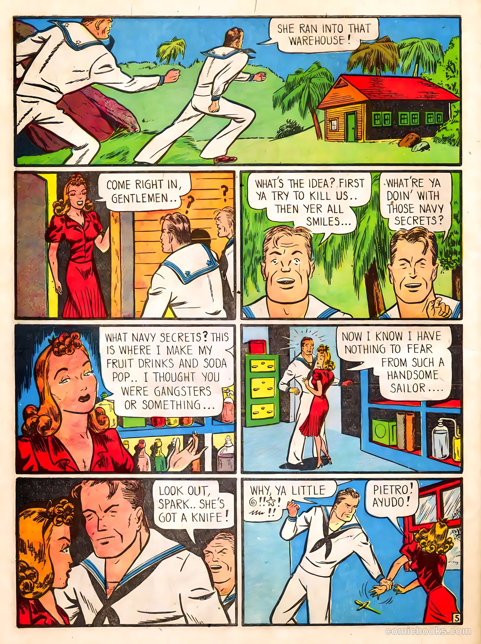 The Flame #2 (1940) — page 61 of 66