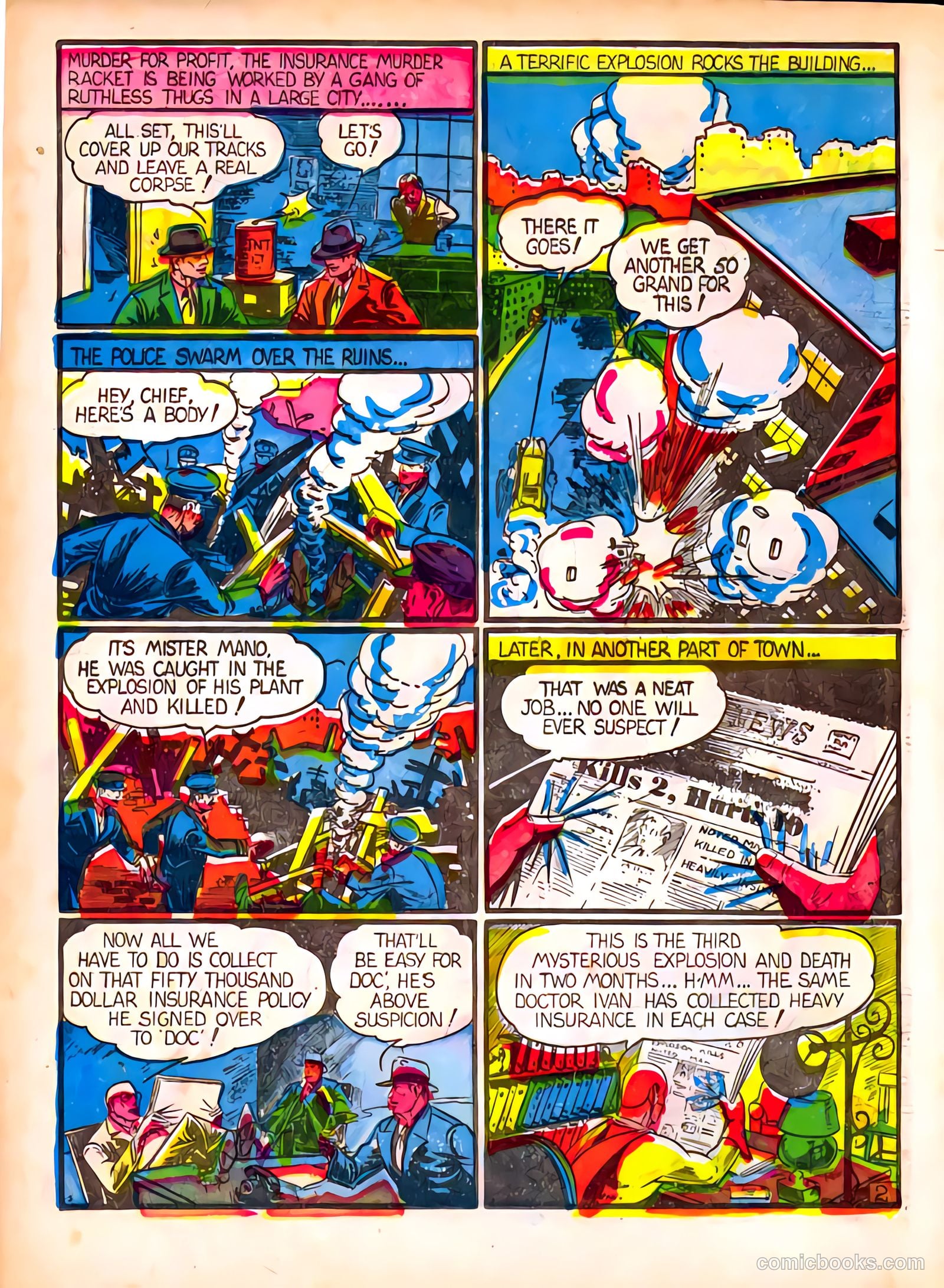 The Flame #3 (1940) — page 4 of 67