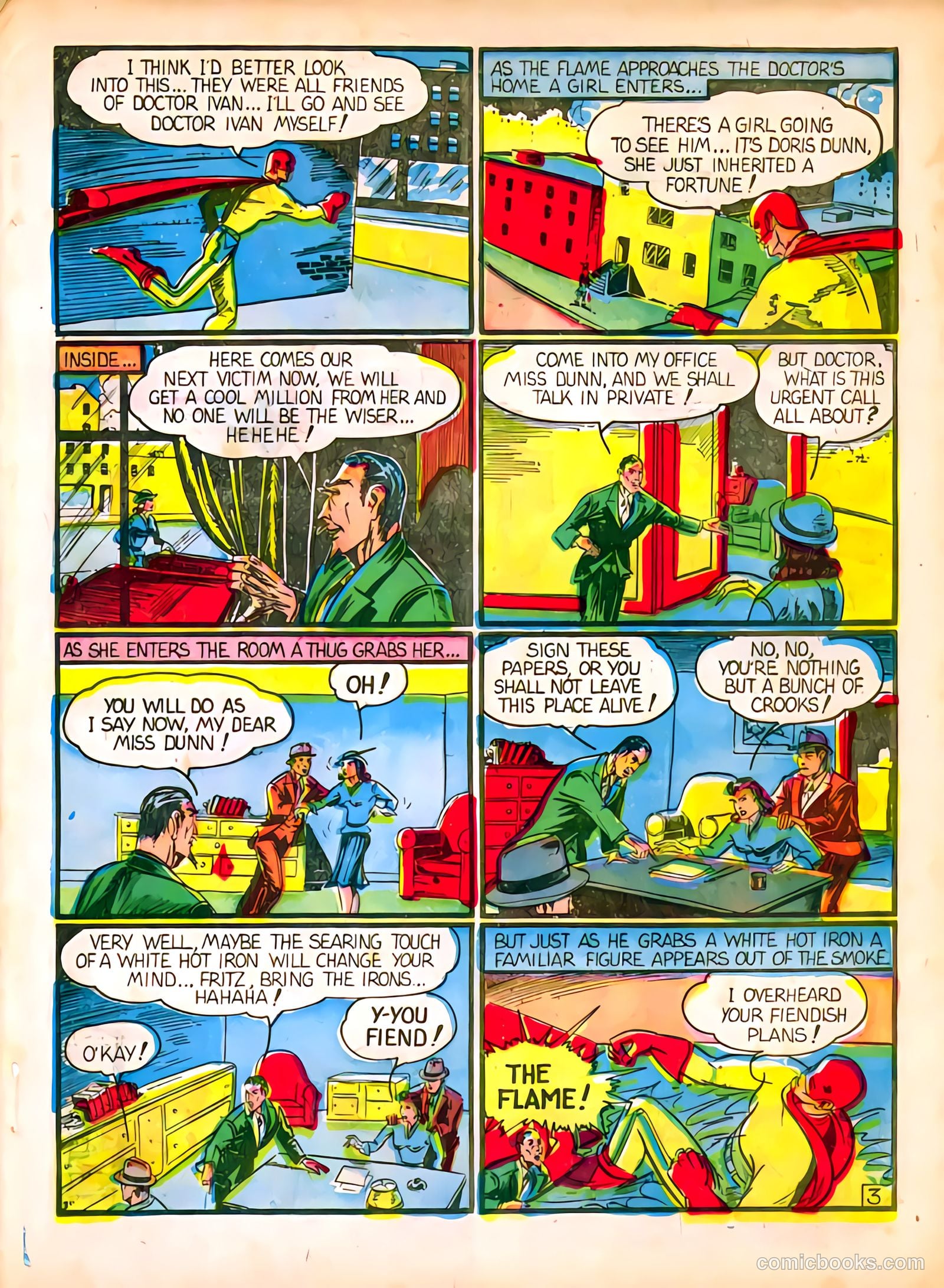 The Flame #3 (1940) — page 5 of 67