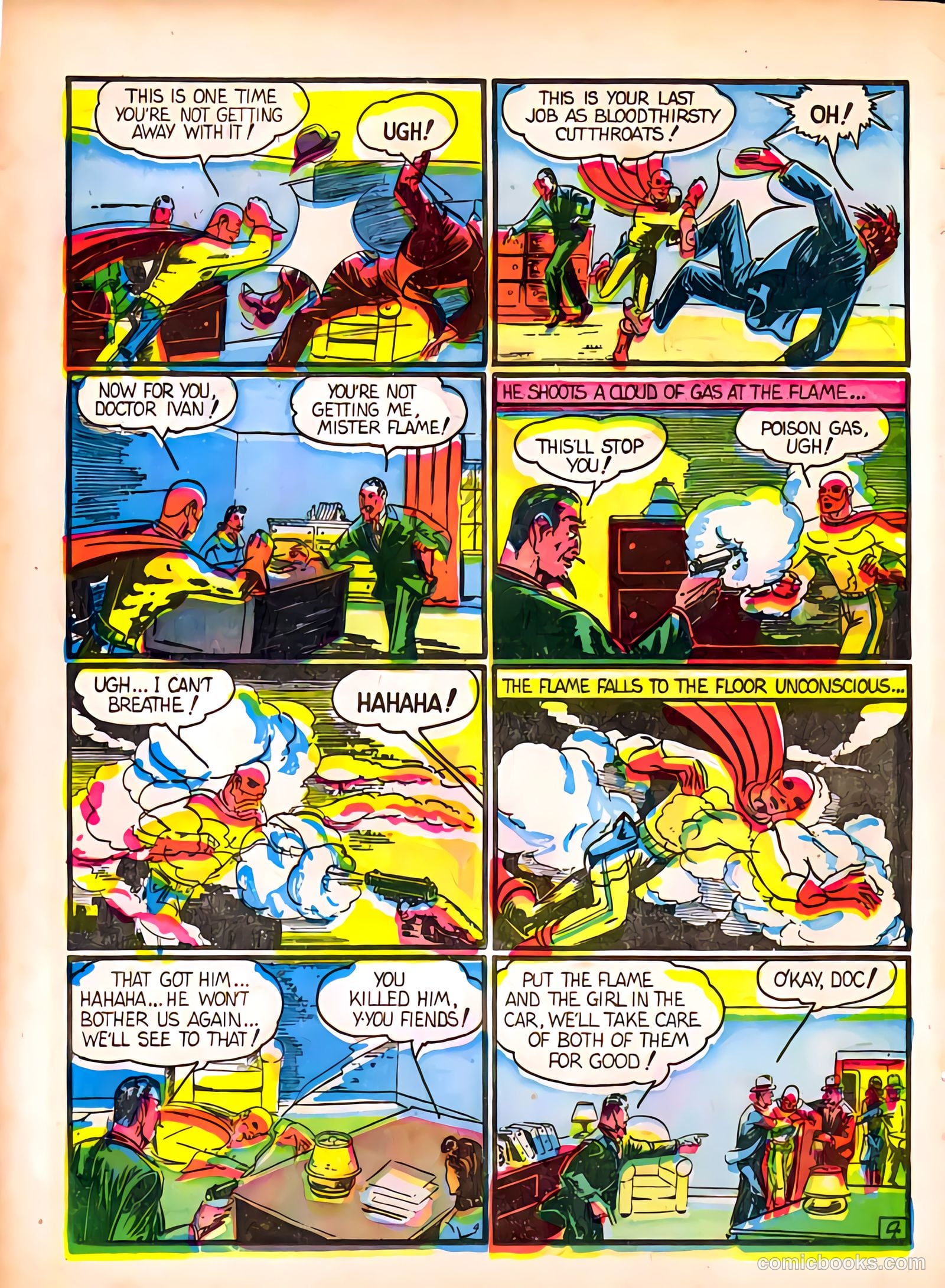 The Flame #3 (1940) — page 6 of 67