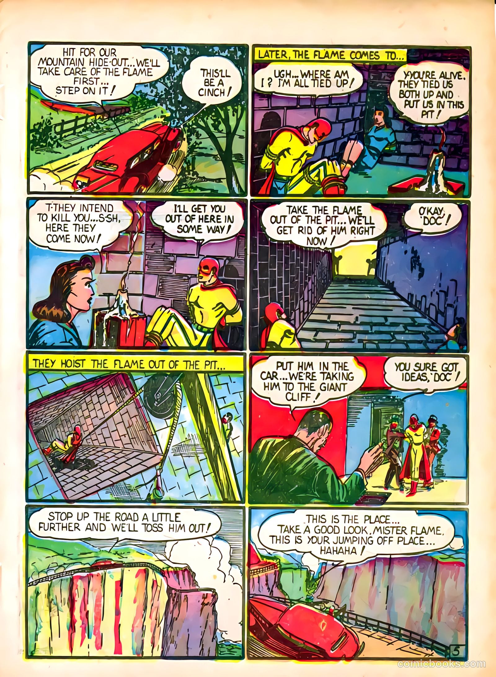 The Flame #3 (1940) — page 7 of 67