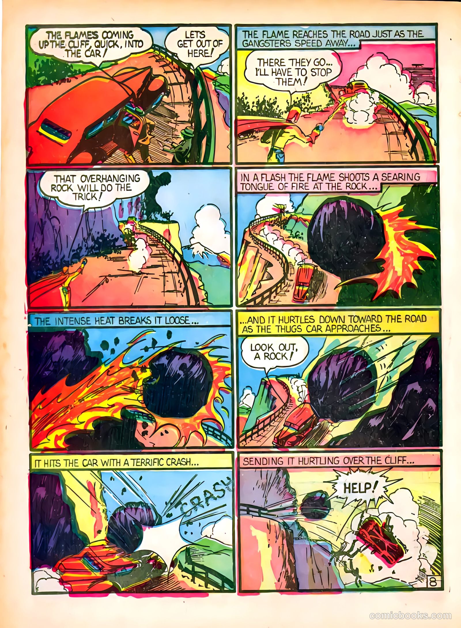 The Flame #3 (1940) — page 10 of 67