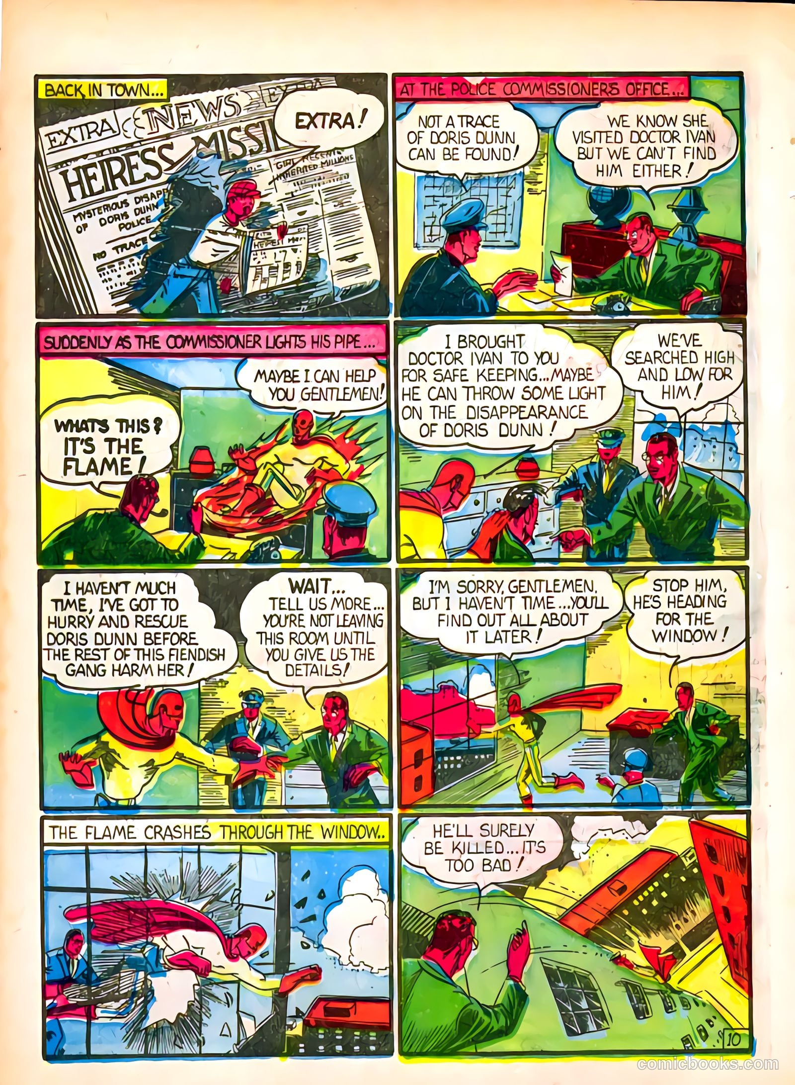 The Flame #3 (1940) — page 12 of 67