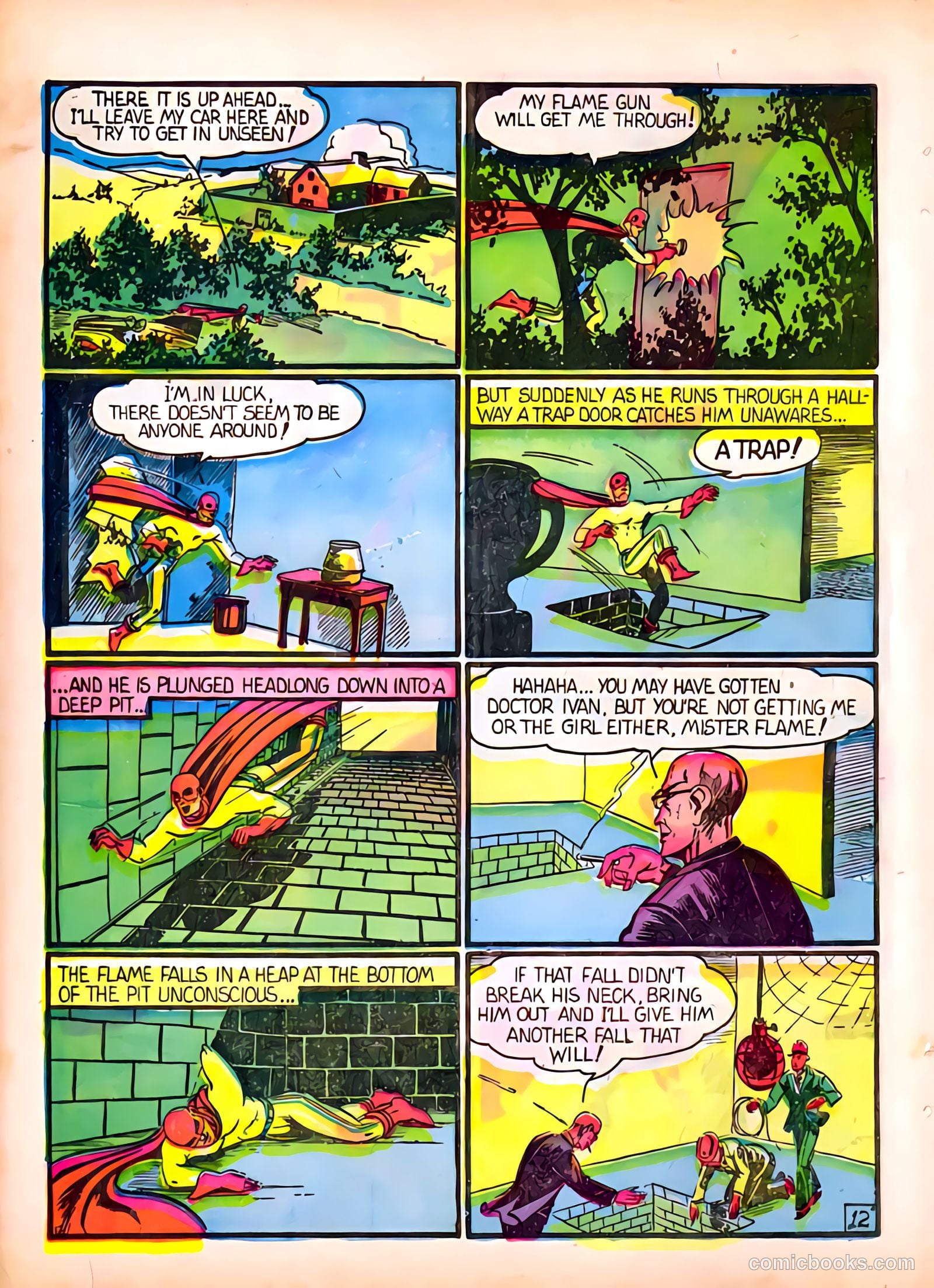 The Flame #3 (1940) — page 14 of 67